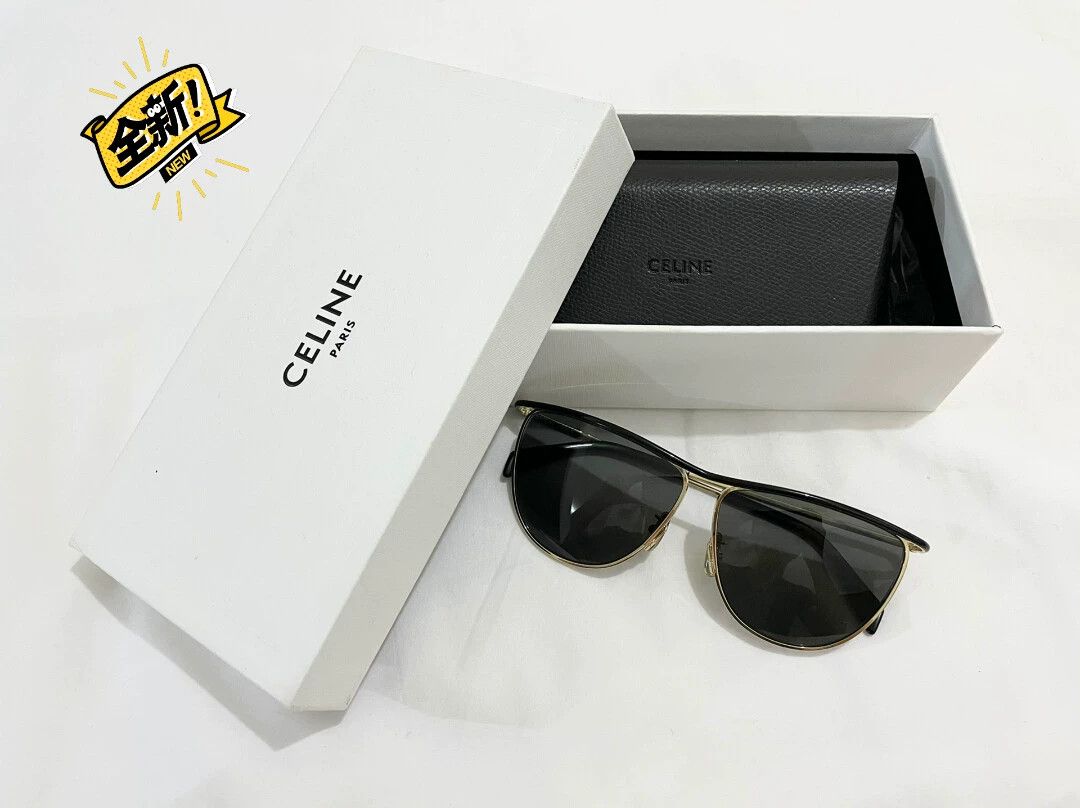 Celine Celine 19FW by Hedi Slimane Pilot Sunglasses Size ONE SIZE - 1 Thumbnail