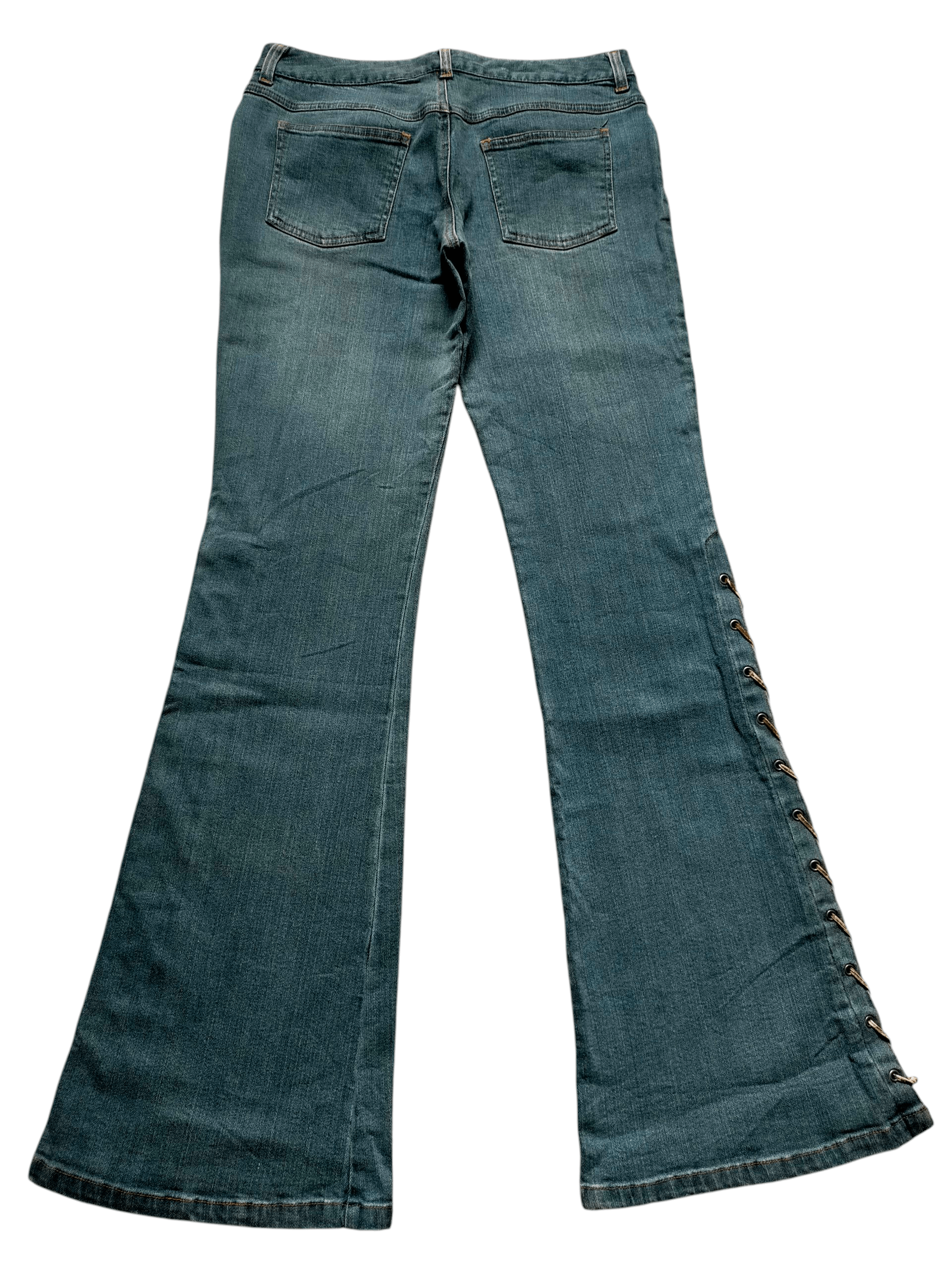 If Six Was Nine Flare Jeans Jouer Aux Echecs Boot cut Denim Size US 28 / EU 44 - 3 Thumbnail