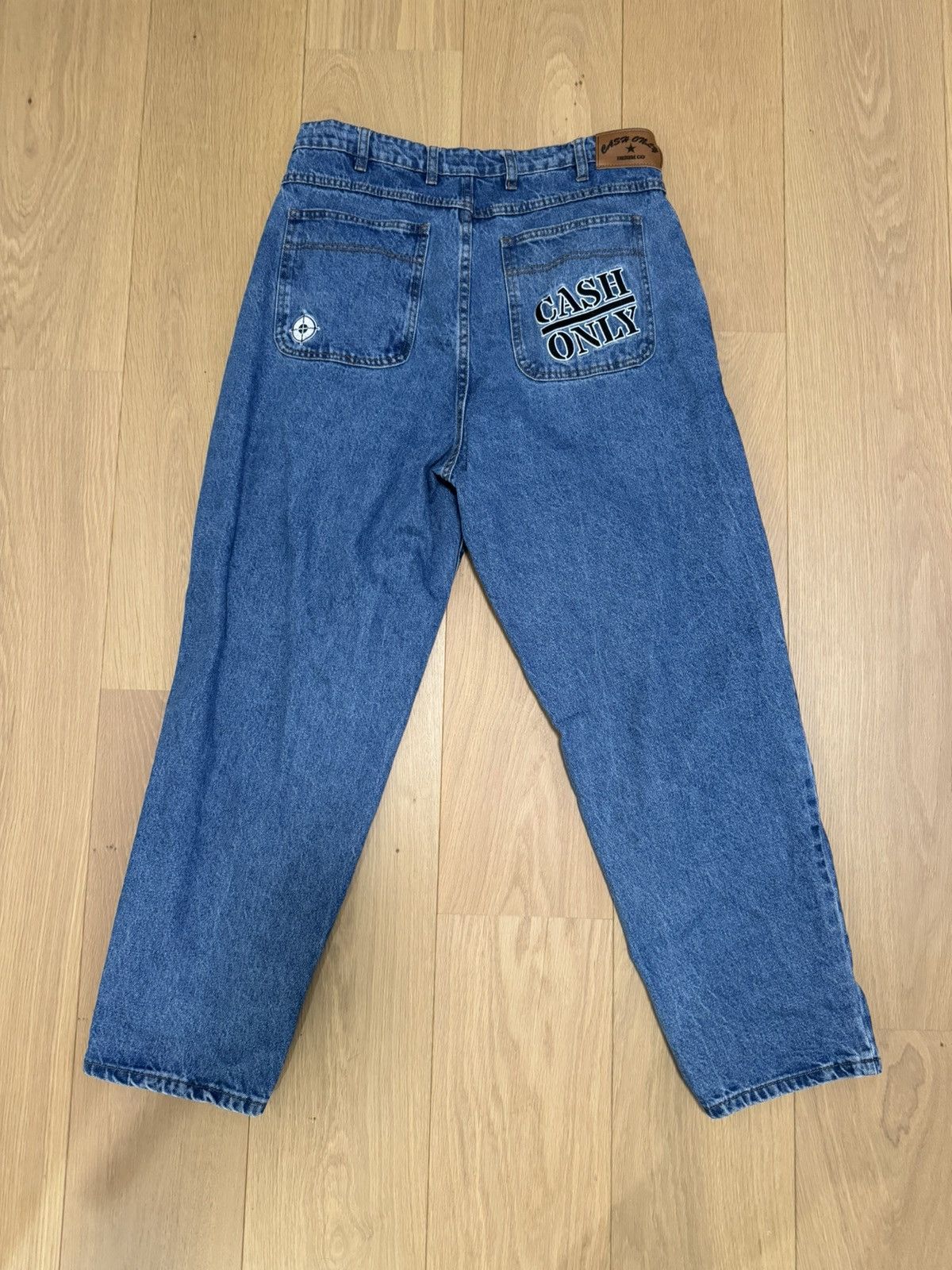 Cash Only Cash Only Blue Jeans Used 32 Size US 32 / EU 48 - 2 Thumbnail