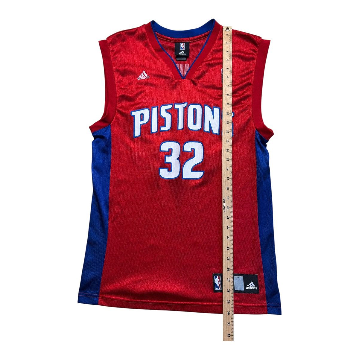 Adidas Pistons #32 Hamilton Jersey Size US S / EU 44-46 / 1 - 3 Thumbnail