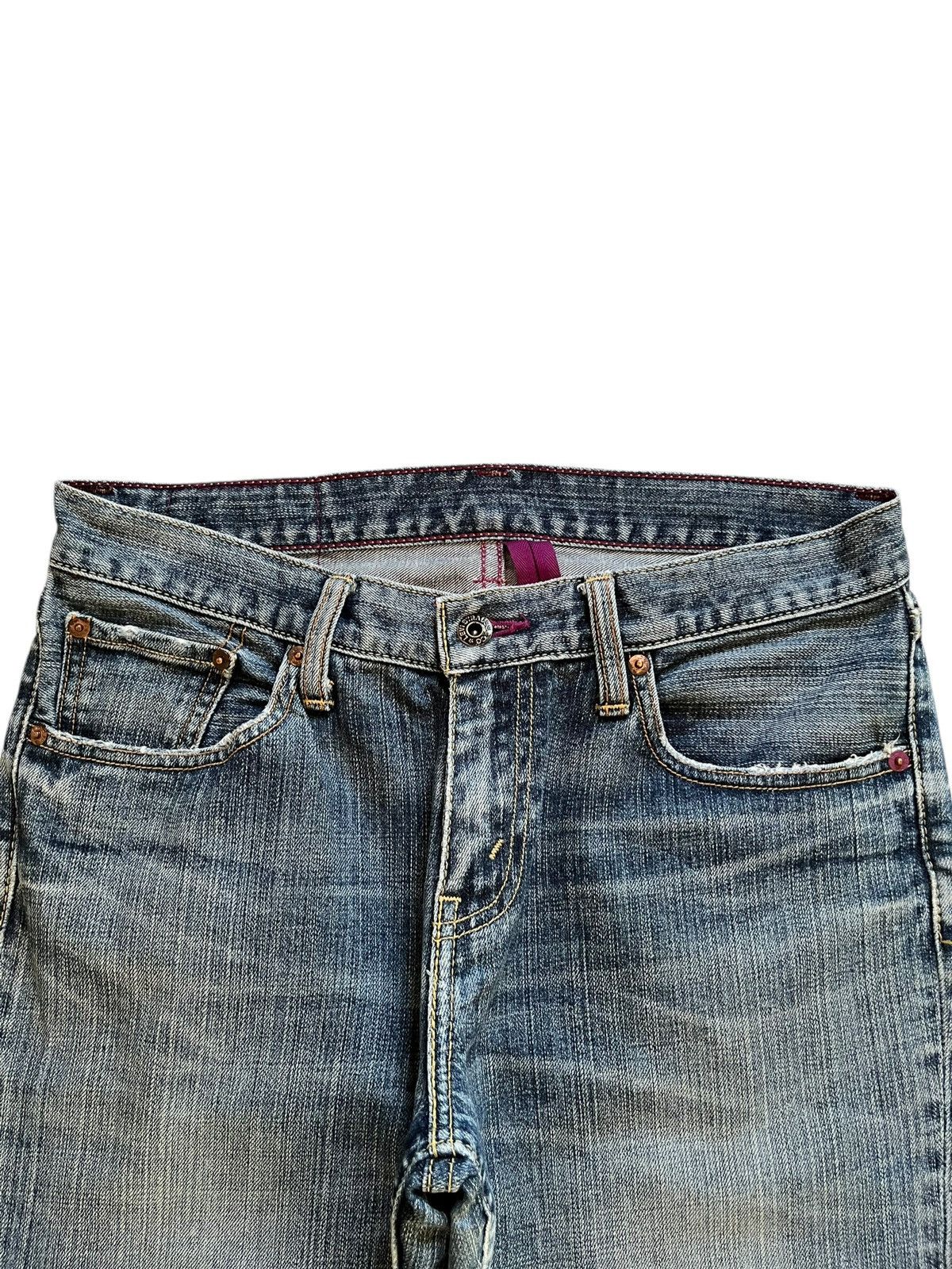 Levi's Vintage 90s Levis 502 Blue Wash Distressed Loose Fit Jeans Size US 31 - 4 Thumbnail