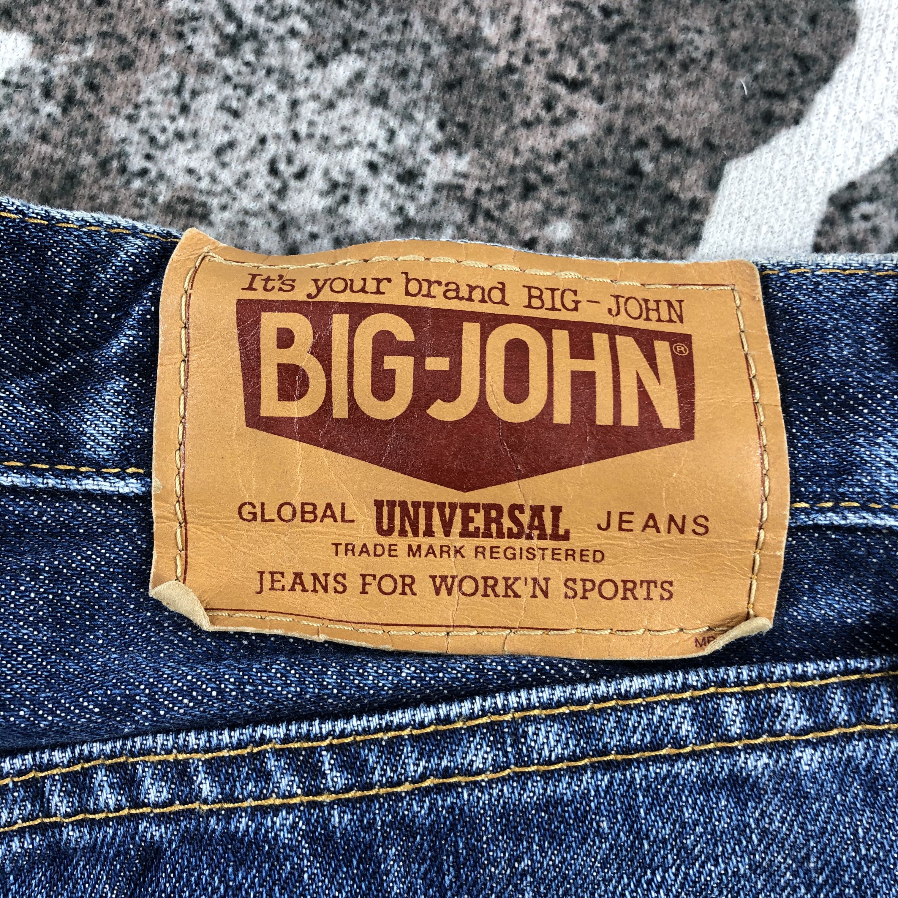 Big John Vintage Big John Faded Blue Denim KJ1452 Size US 30 / EU 46 - 5 Thumbnail