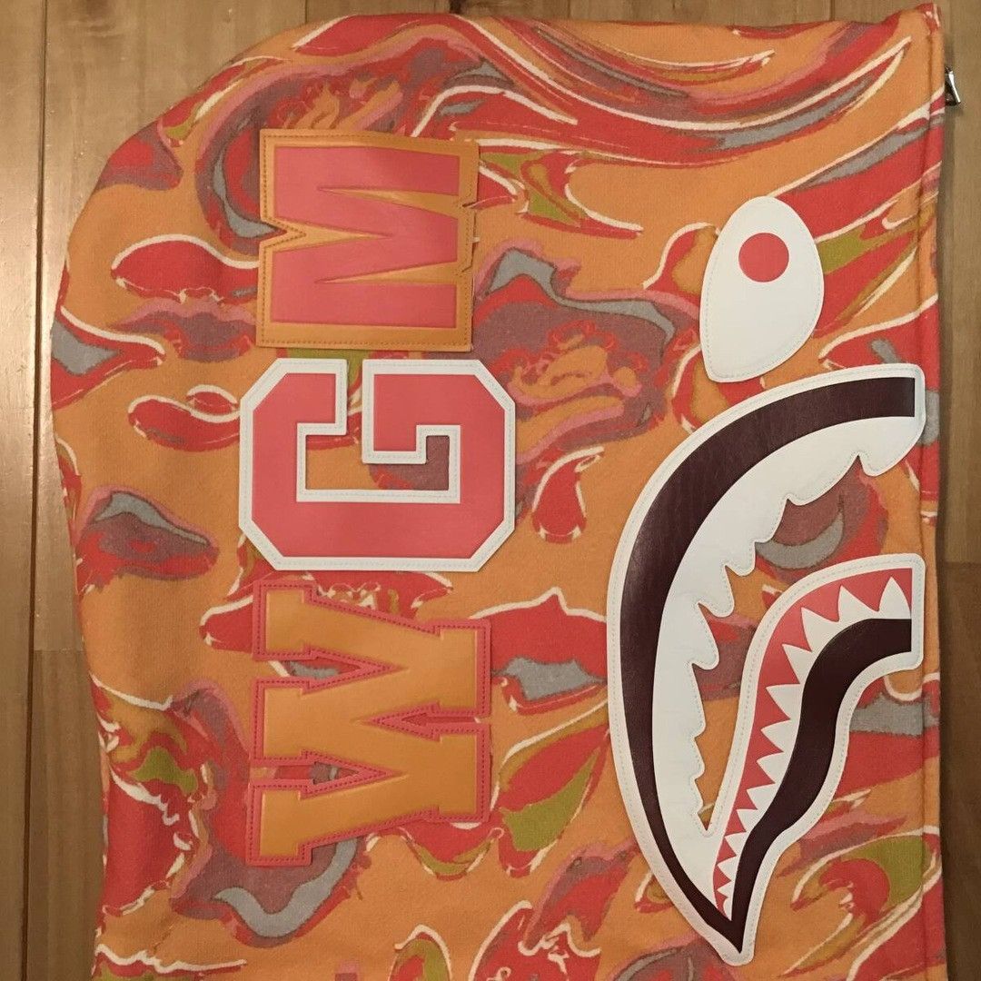 Bape BAPE Marbling camo shark full zip hoodie a bathing ape Size US M / EU 48-50 / 2 - 4 Thumbnail