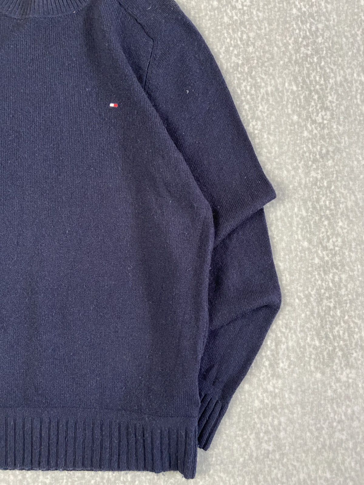 Tommy Hilfiger Tommy Hilfiger crewneck cotton wool silk Sweater Size US M / EU 48-50 / 2 - 2 Thumbnail