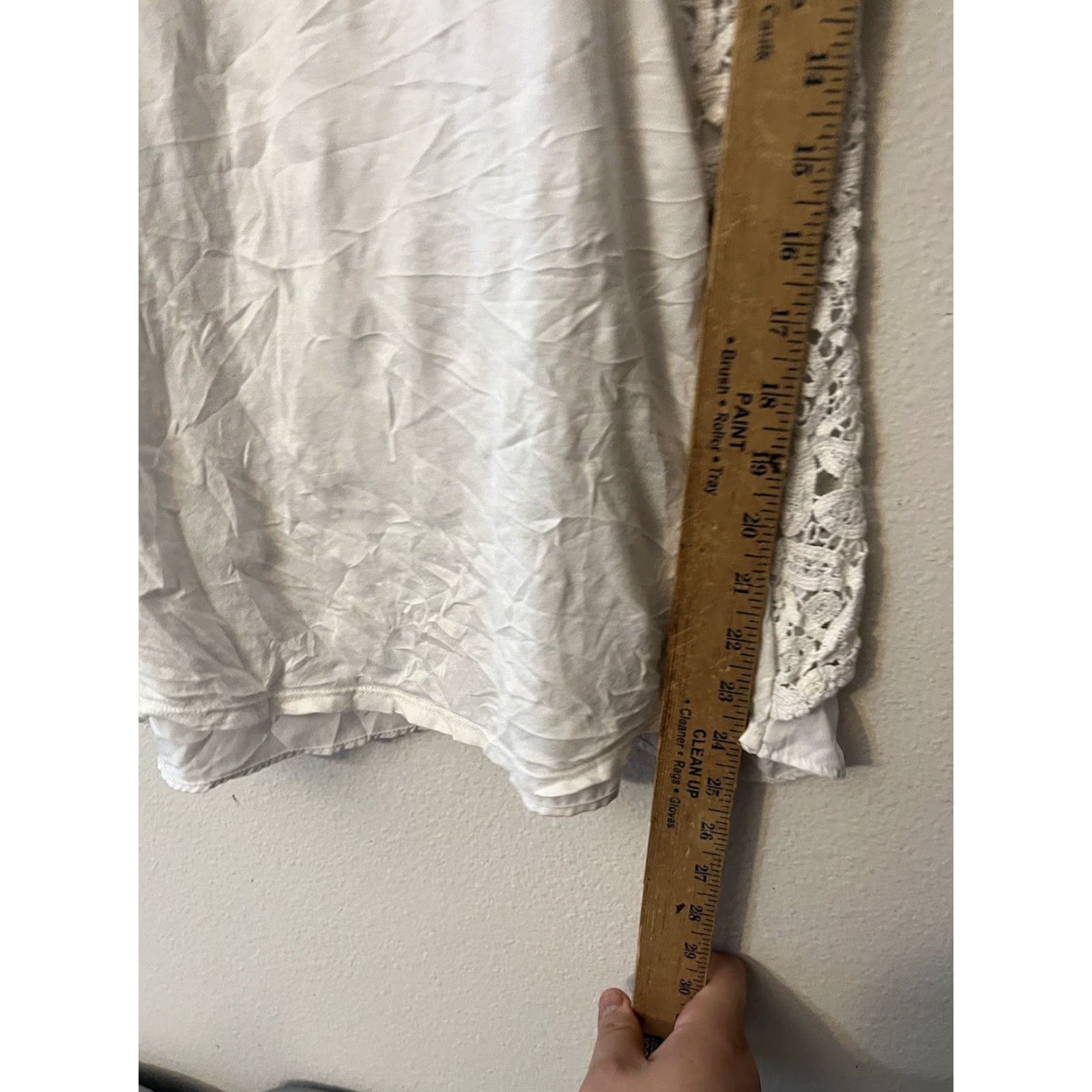 Gap GAP Tank Women S White Sleeveless Open Knit Classic Beachy Minimalist Tank Size S / US 4 / IT 40 - 4 Thumbnail