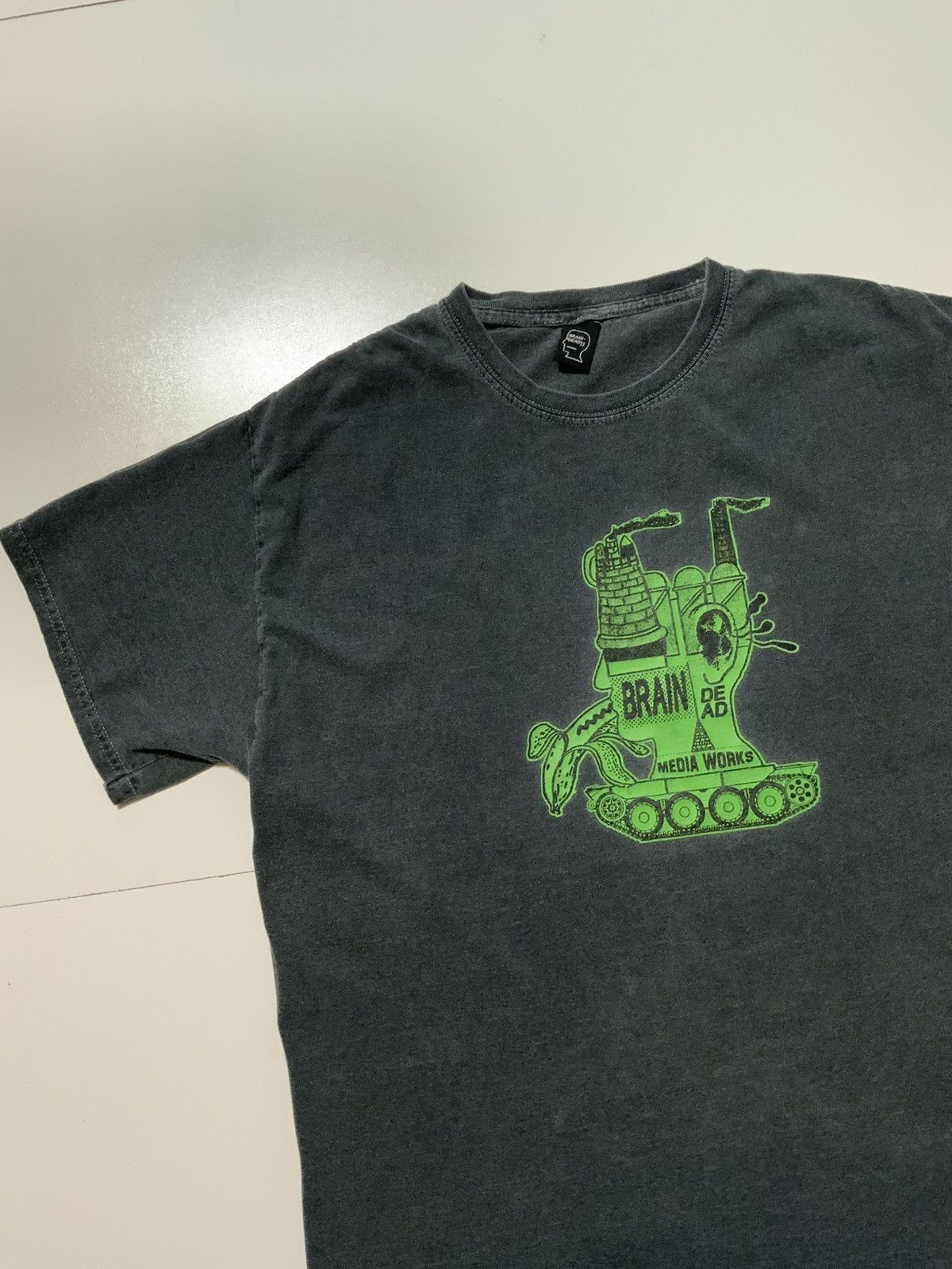 Brain Dead Brain Dead Media Works Psycho Underground S/S Crew T-Shirt Size US M / EU 48-50 / 2 - 4 Thumbnail