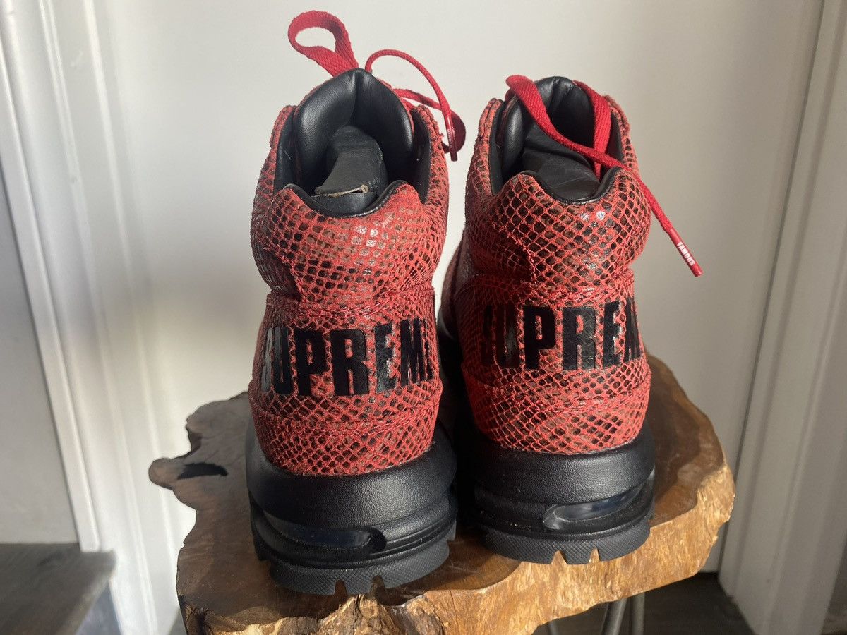 Supreme x Nike Air Max Goadome Fire Red DA1475-600 Sz