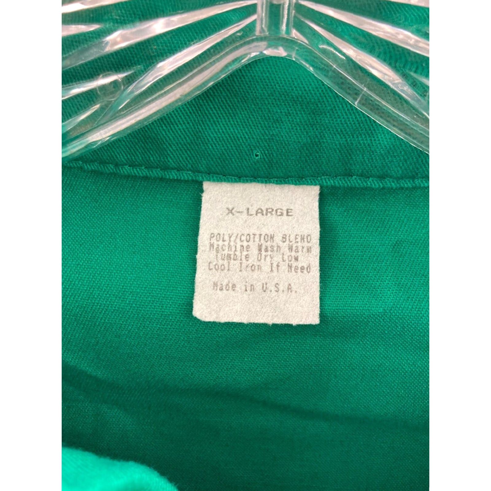 Vintage Vintage Safe Quip Shirt Mens XL Green Yellow Short Sleeve Racing Mechanic 70s Size US XL / EU 56 / 4 - 5 Thumbnail
