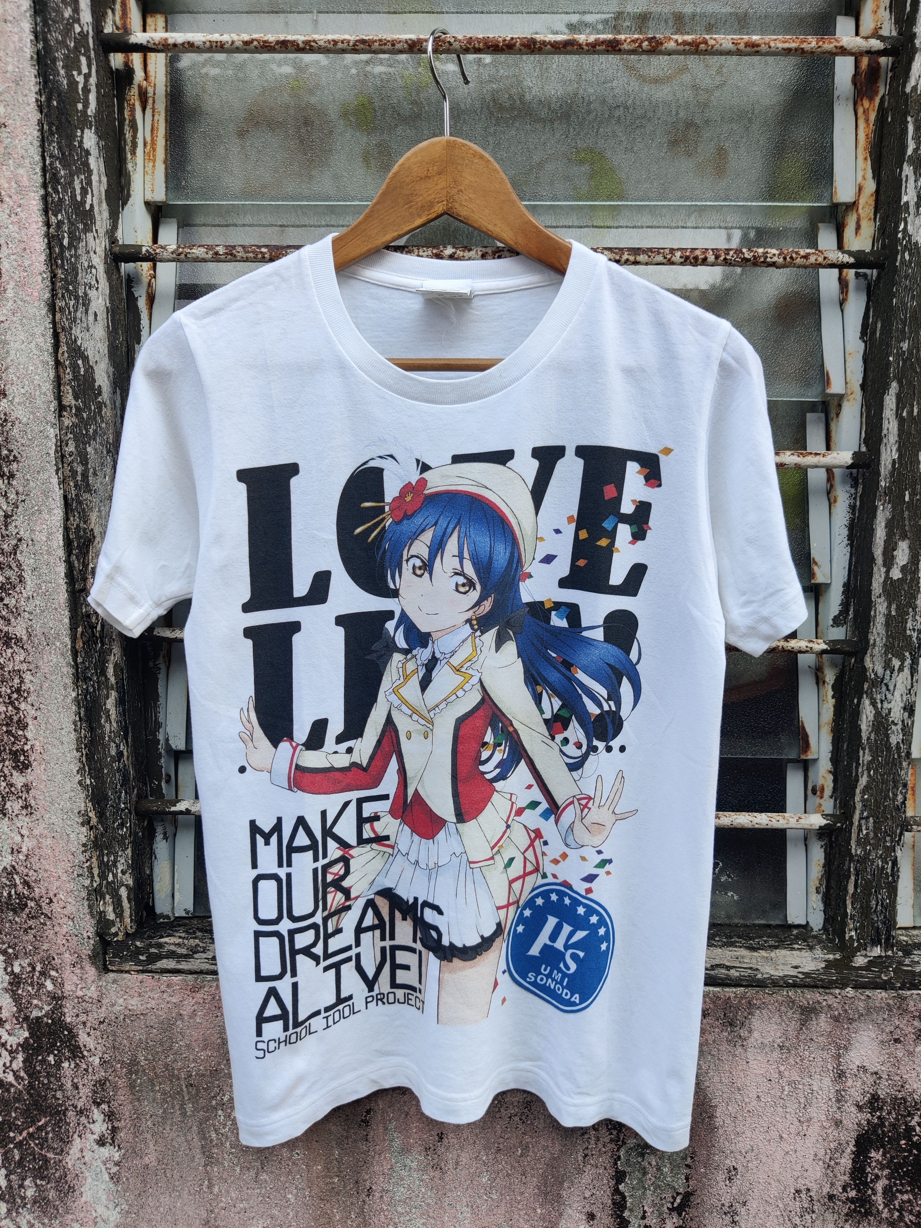 Anime Vintage School Idol Project Umi Sonoda Anime Cospa Shirt Size US S / EU 44-46 / 1 - 2 Thumbnail