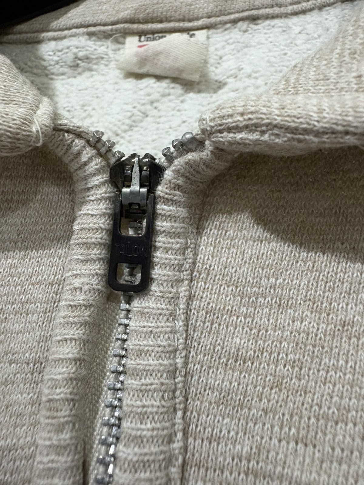 Sugar Cane Vintage Heritage stone pullover half zipper union made Size US M / EU 48-50 / 2 - 3 Thumbnail