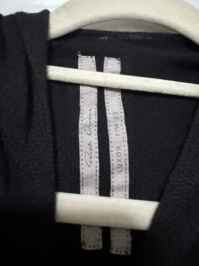 Rick Owens Rick Owens Black hooded sweater Size US S / EU 44-46 / 1 - 3 Thumbnail
