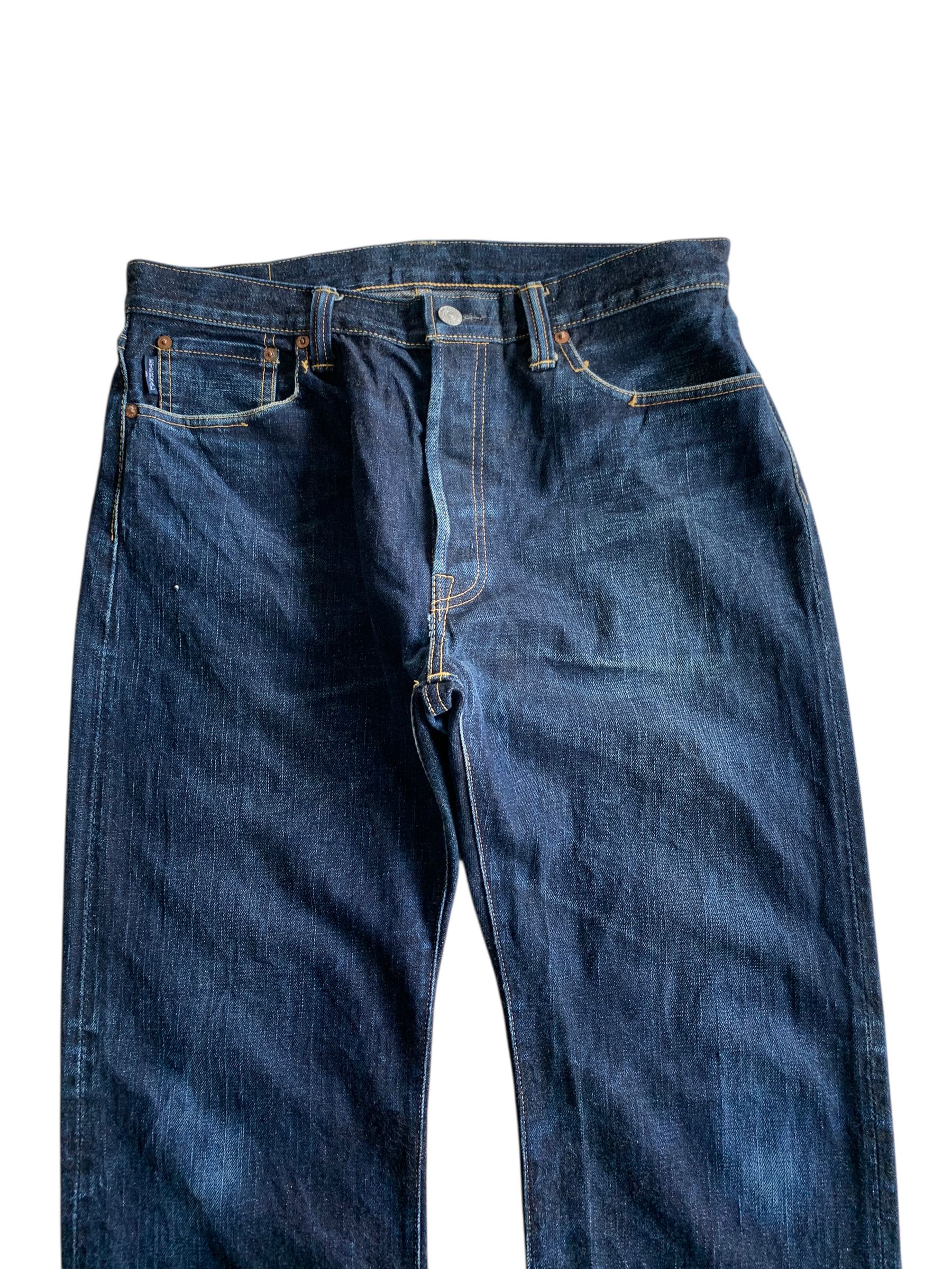 Eternal ETERNAL SELVEDGE INDIGO BUTTON FLY JAPANESE DENIM Size US 33 - 10 Thumbnail
