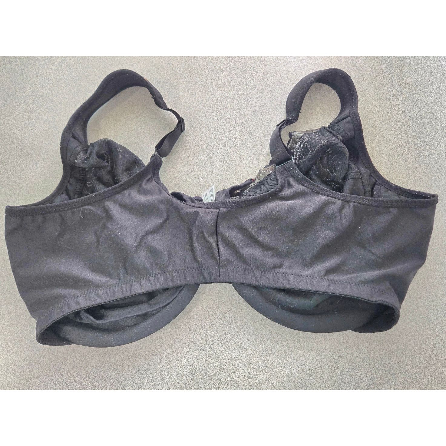 Other Glamorise Black Front-Closure Wonder Wire Bra 44G Size ONE SIZE - 2 Thumbnail