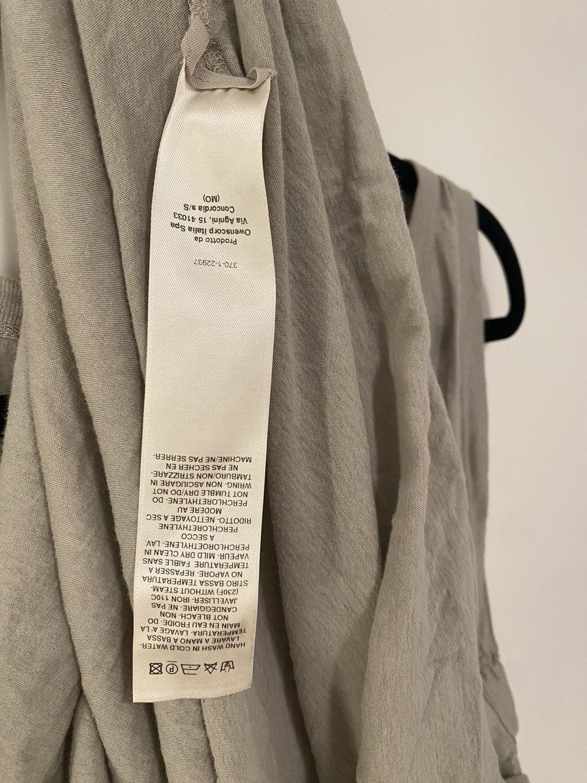 Rick Owens Rick Owens Mainline Fog Tank Luxor FW23 Size US M / EU 48-50 / 2 - 8 Thumbnail
