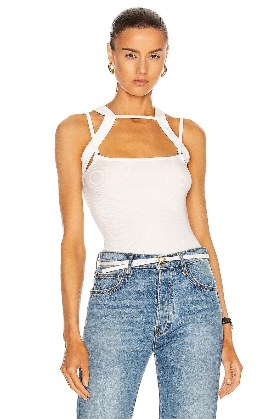 Dion Lee New dion lee rib holster tank ivory white top large medium Size L / US 10 / IT 46 - 2 Thumbnail