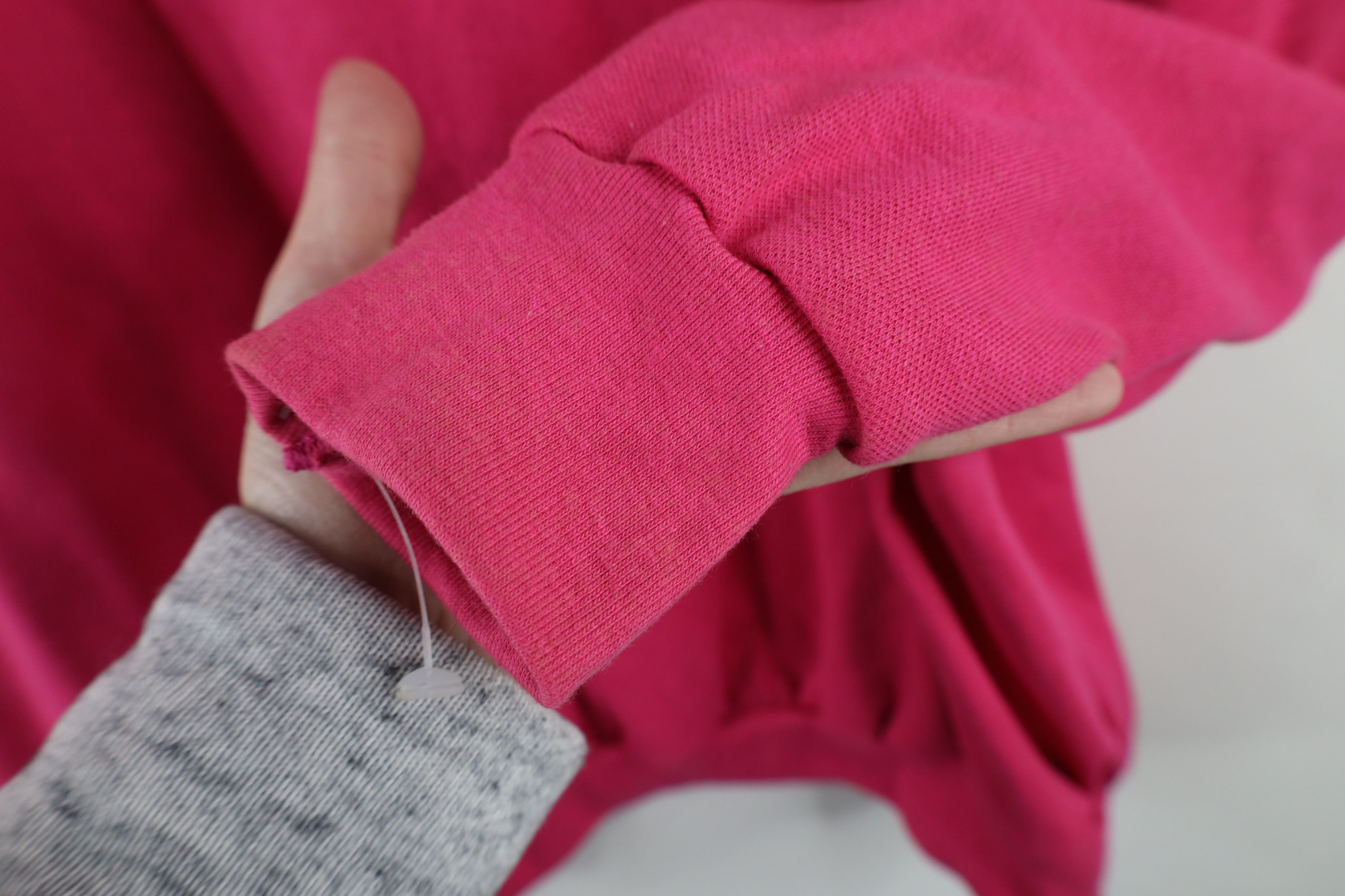 Vintage Deadstock Vintage 90s Stretwear Crewneck Sweatshirt Pink USA Size 3XL / US 20-22 - 12 Thumbnail