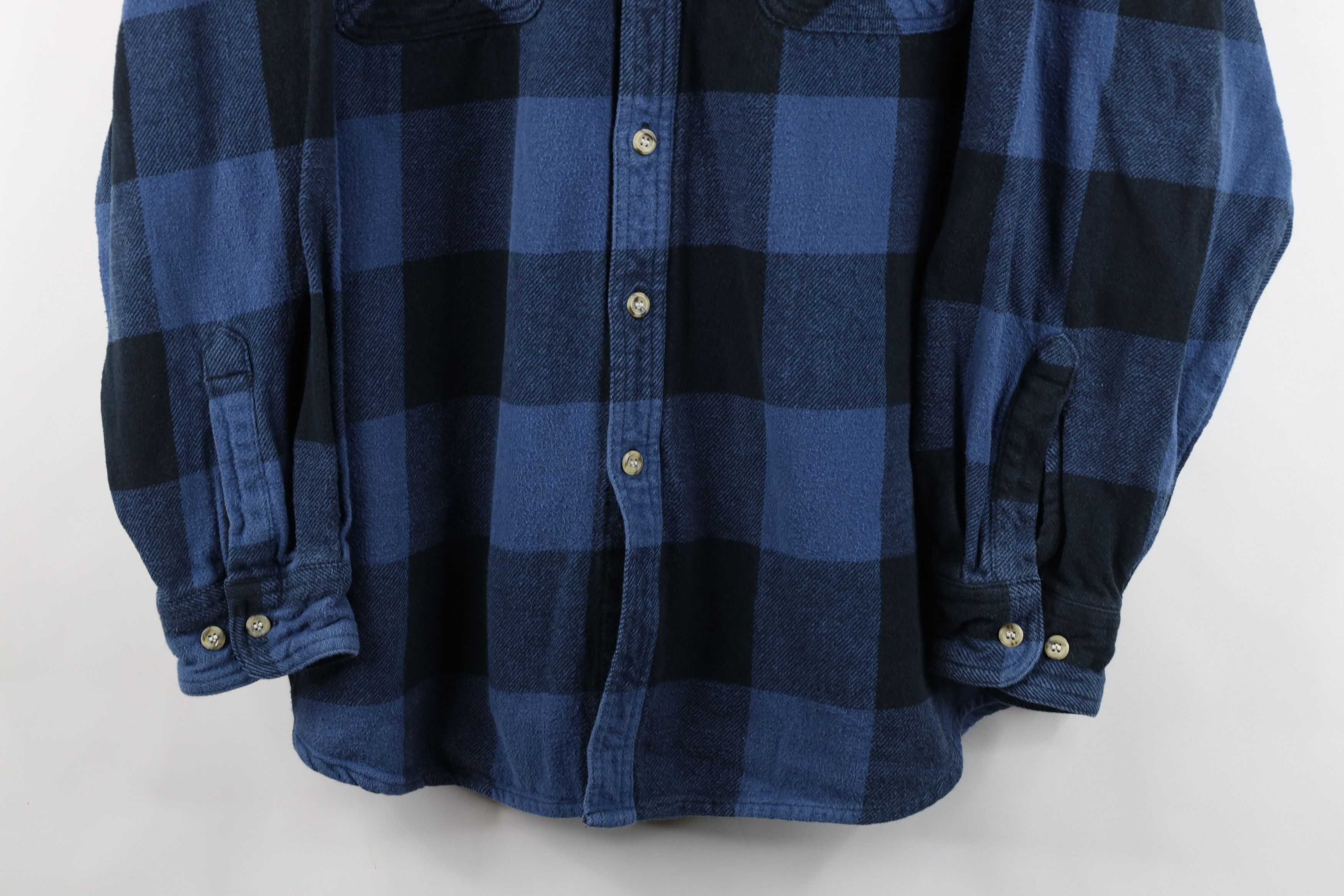 Vintage Vintage 90s Y2K Streetwear Heavyweight Flannel Button Shirt Size US XXL / EU 58 / 5 - 3 Thumbnail