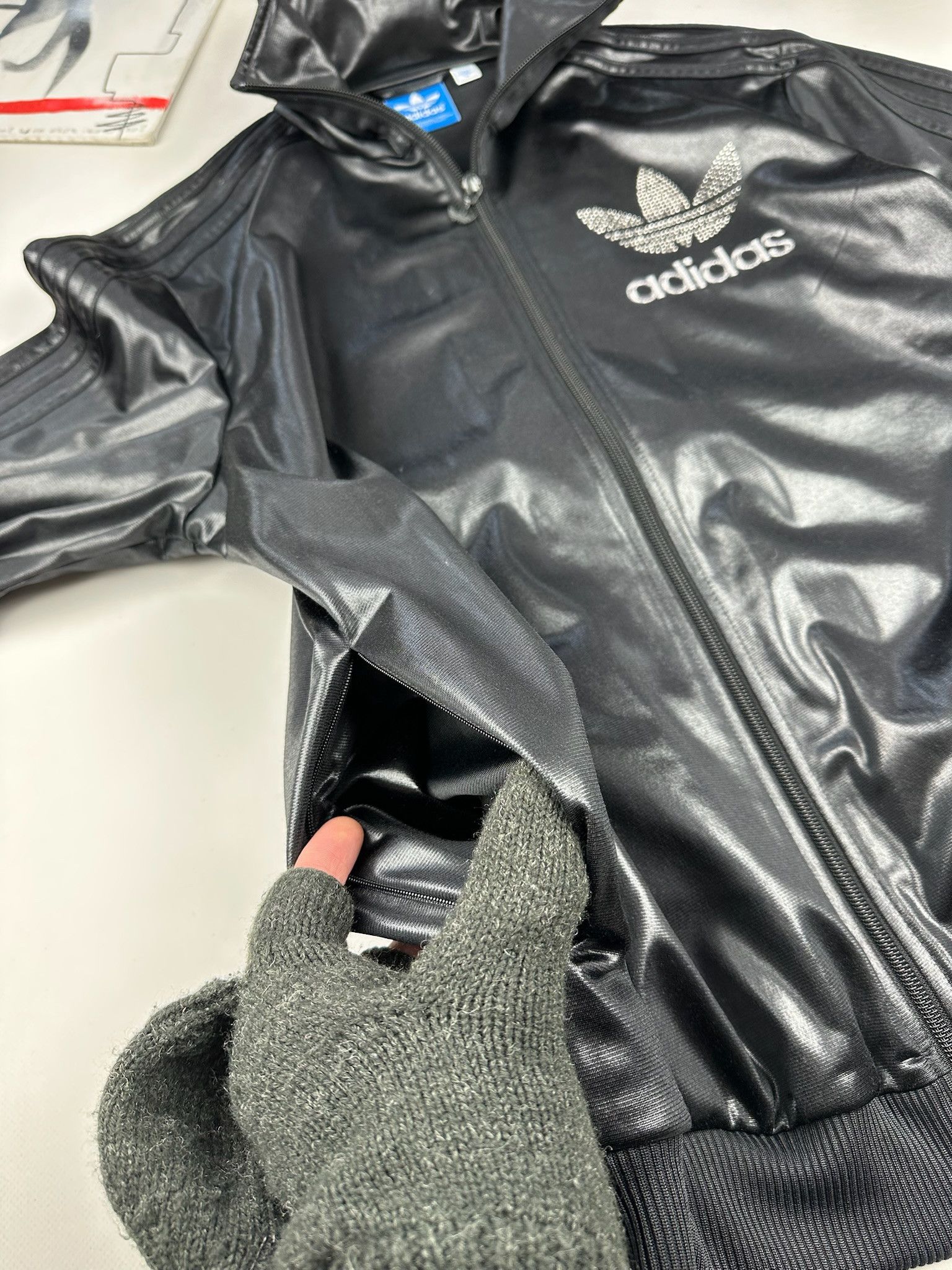 Adidas Vintage Adidas Chile 62 Rare Track Jacket Big Logo Y2K Size US M / EU 48-50 / 2 - 8 Thumbnail