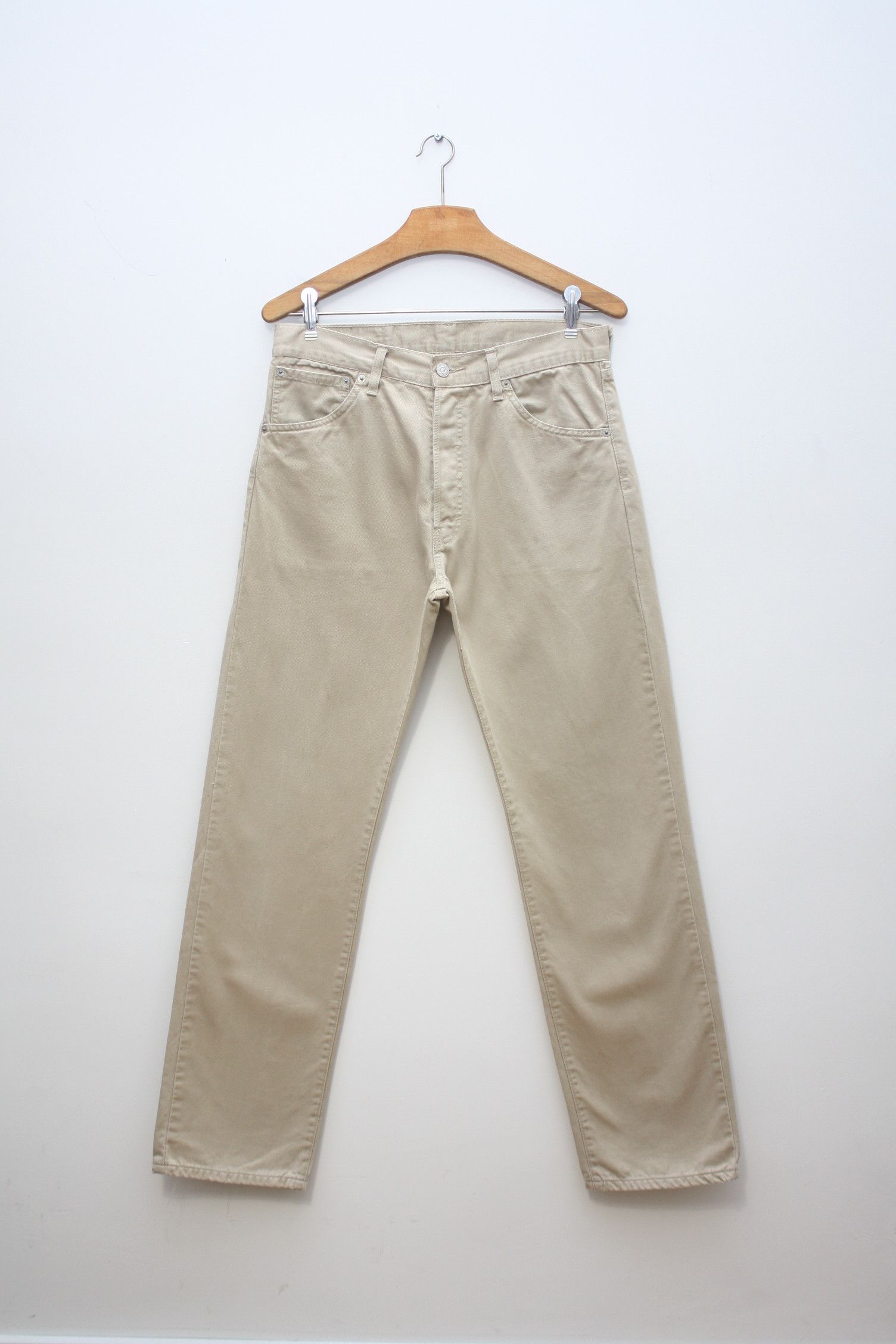 Levi's Vintage Clothing Levi's 551 Vintage Beige Denim Jeans W32L32 Size US 32 / EU 48 - 3 Thumbnail