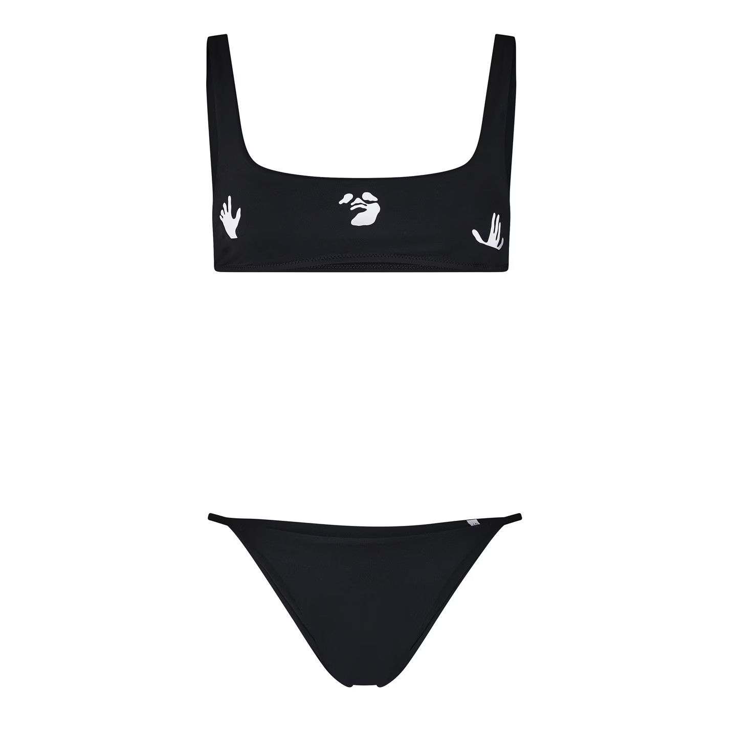 Off-White o1g2r1mq0125 Size: 36 / Bikini Set in Black & White Size ONE SIZE - 1 Thumbnail