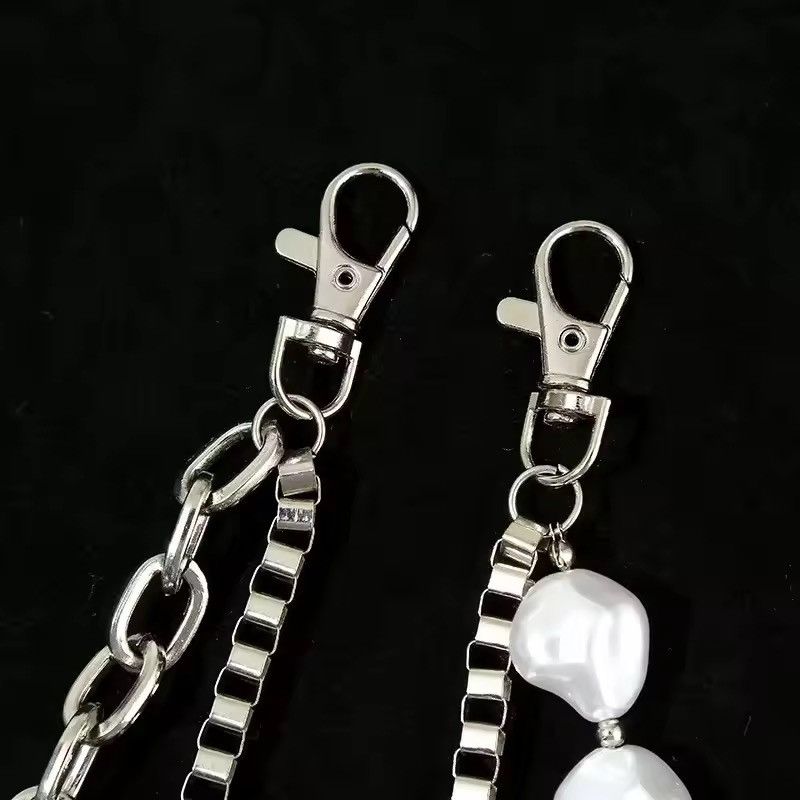 Japanese Brand Irregular Pearl Pants Chain Size ONE SIZE - 7 Thumbnail