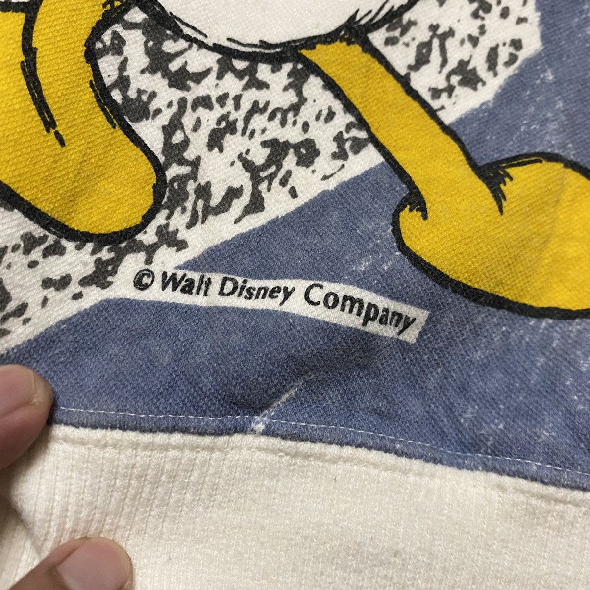 Disney × Vintage Vintage 90's Walt Disney's Donald Duck graphic sweatshirts Size US M / EU 48-50 / 2 - 6 Thumbnail