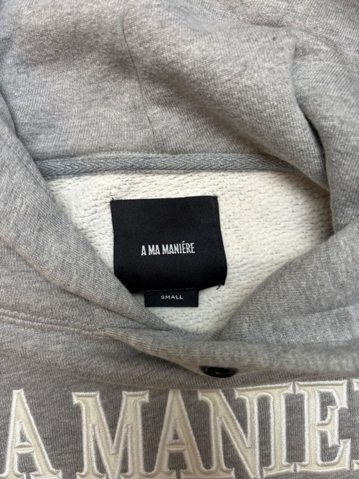 A Ma Maniere A Ma Maniere Grey Hoodie Size US S / EU 44-46 / 1 - 3 Thumbnail