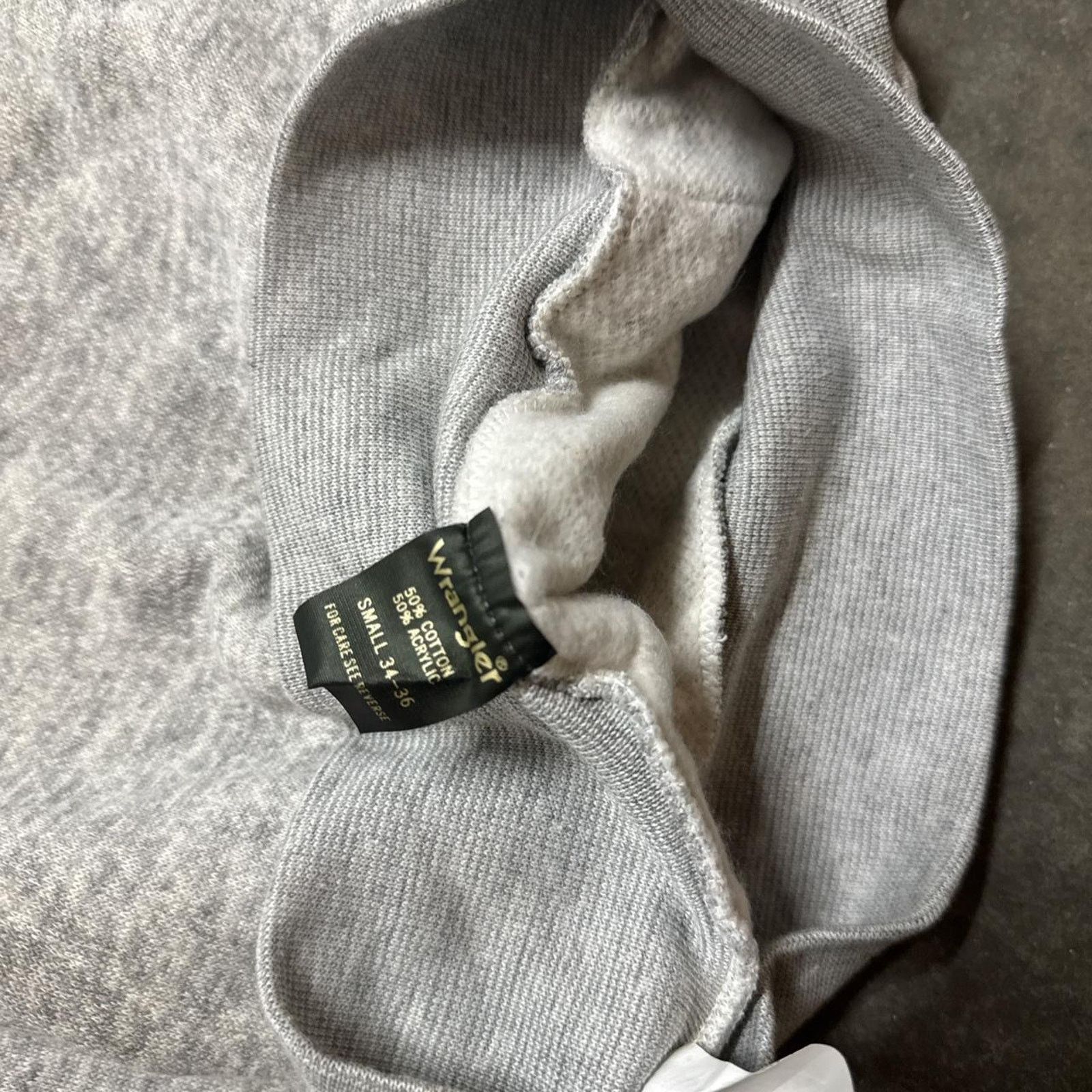 Vintage × Wrangler True Vintage 70s Wrangler 5050 Deadstock NWT Blank Hoodie Size US XS / EU 42 / 0 - 4 Thumbnail