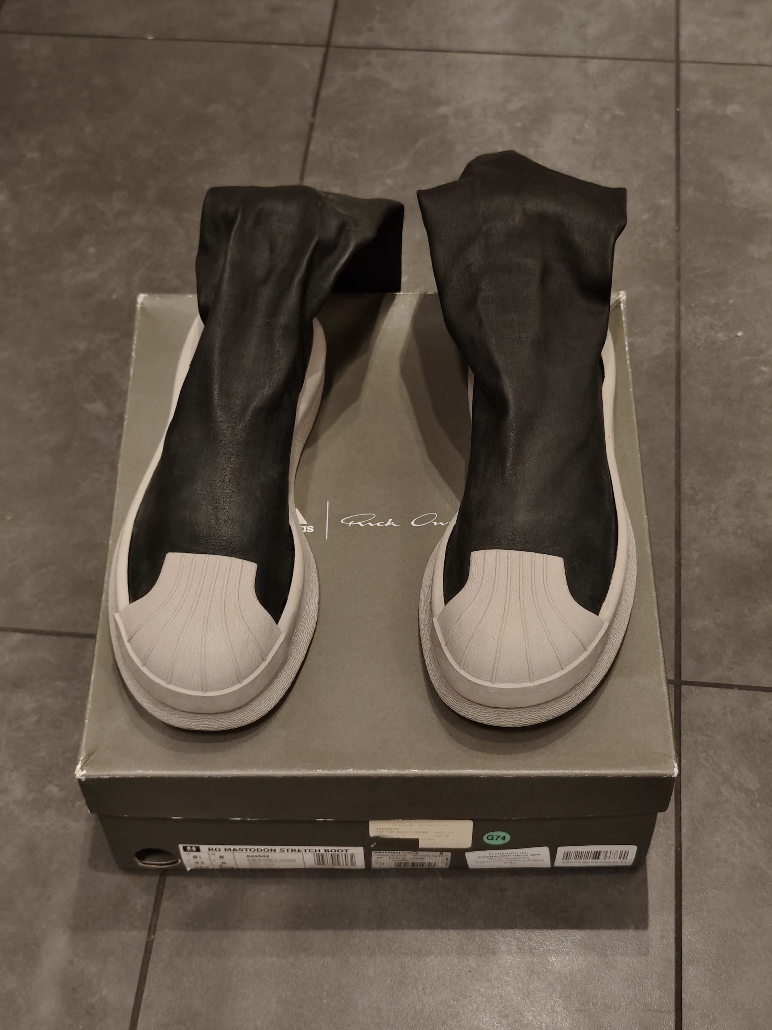Rick Owens fw16 adidas mastodon boots/high top sneakers Rick Owens fw16 adidas mastodon boots/high top sneakers