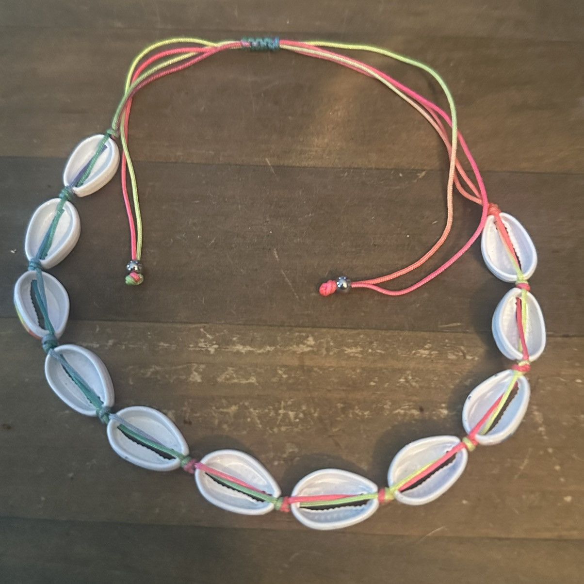 Other Rainbow cowrie shell adjustable choker necklace Size ONE SIZE - 5 Thumbnail
