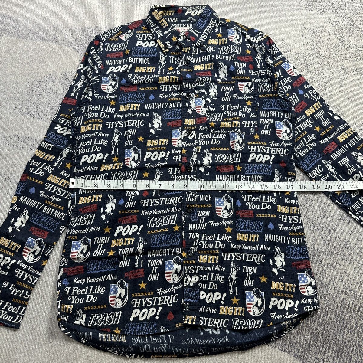 Hysteric Glamour Hysteric Glamour All of print Shirt Size US S / EU 44-46 / 1 - 4 Thumbnail