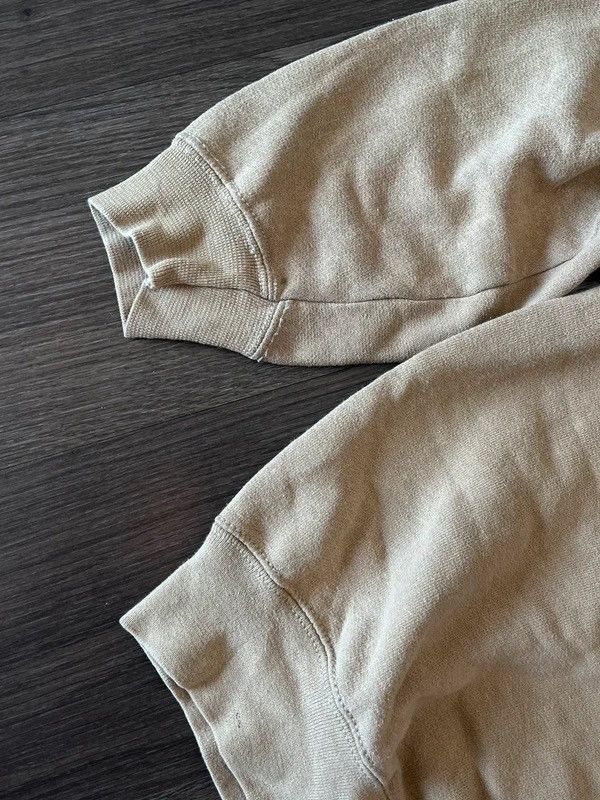 Other Fruit of the Loom Sz L Blank Beige Boxy Sweatshirt Size US L / EU 52-54 / 3 - 5 Thumbnail