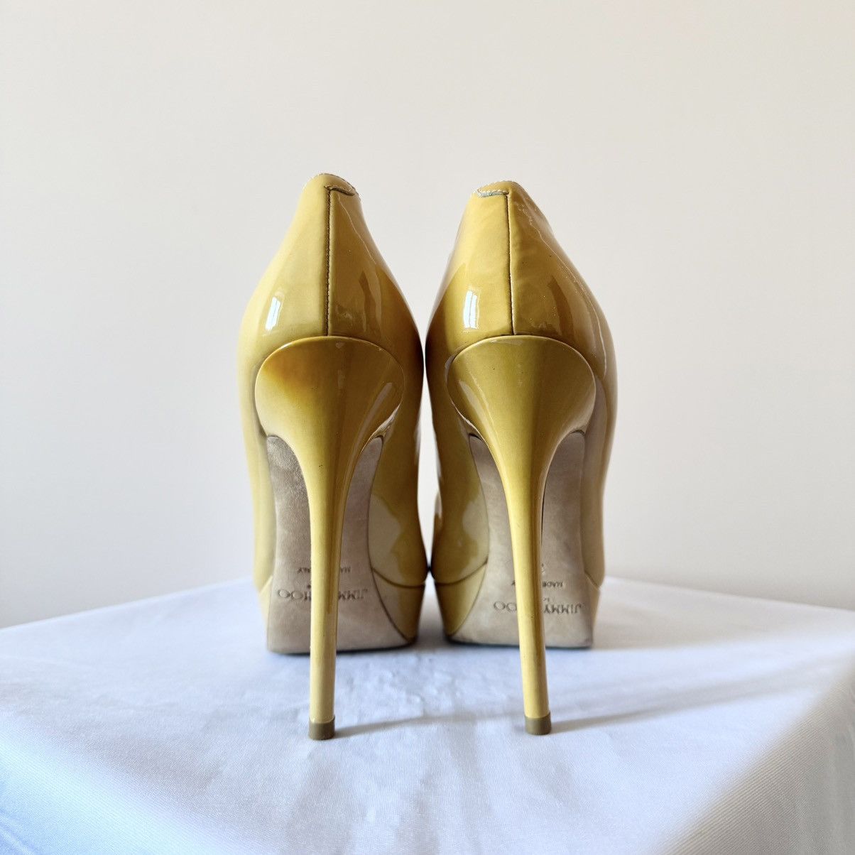 Jimmy Choo Jimmy Choo Patent Leather Alex Platform Pumps Size 7 Size US 7 / IT 37 - 10 Thumbnail