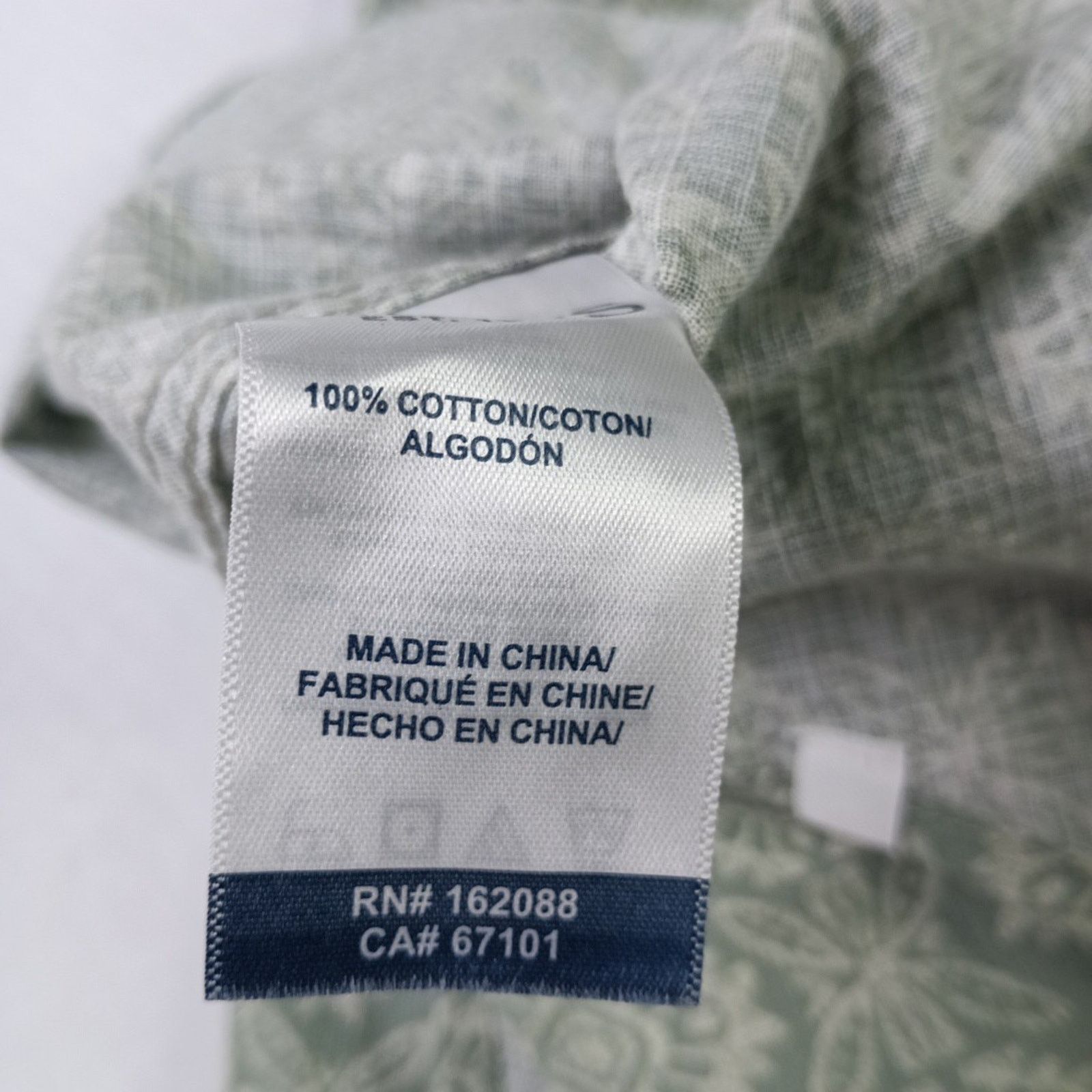 Chaps Chaps Seacoast Wash Chambray Woven Shirt Men's S Green Size US S / EU 44-46 / 1 - 6 Thumbnail