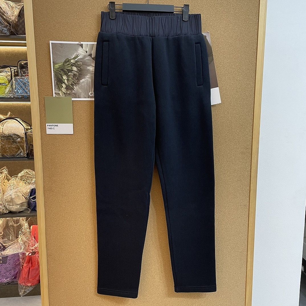 Bottega Veneta Bottega Veneta Black Elastic Waist Pants Size 40 Size 27" / US 4 / IT 40 - 1 Thumbnail