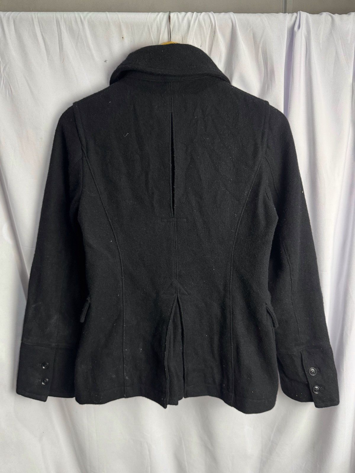 ADAM ET ROPE × Japanese Brand × Yohji Yamamoto Japanese Wool Outer Jacket Size US S / EU 44-46 / 1 - 2 Thumbnail