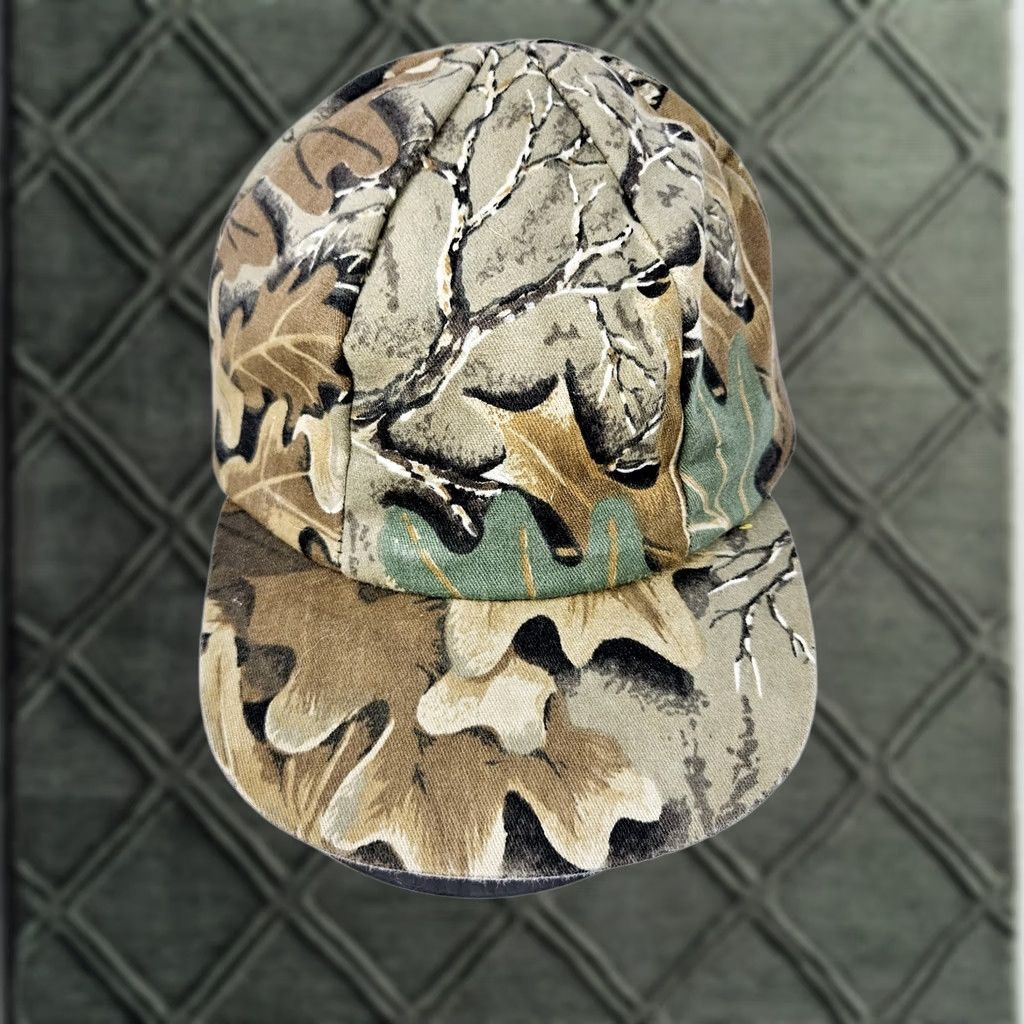 Realtree VINTAGE Realtree Hat Mens L 80s 90s Camo Insulated Hunting Size Outdoors Size ONE SIZE - 1 Thumbnail