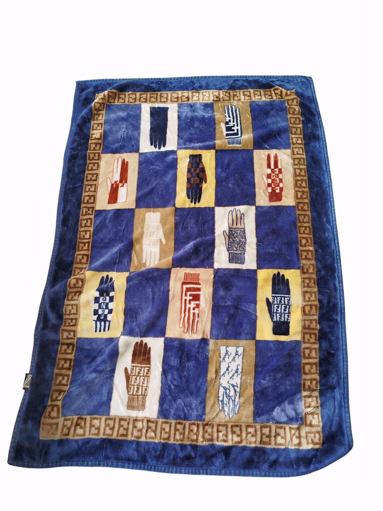 Fendi Fendi blanket glove pattern/multicolor Size ONE SIZE - 1 Thumbnail
