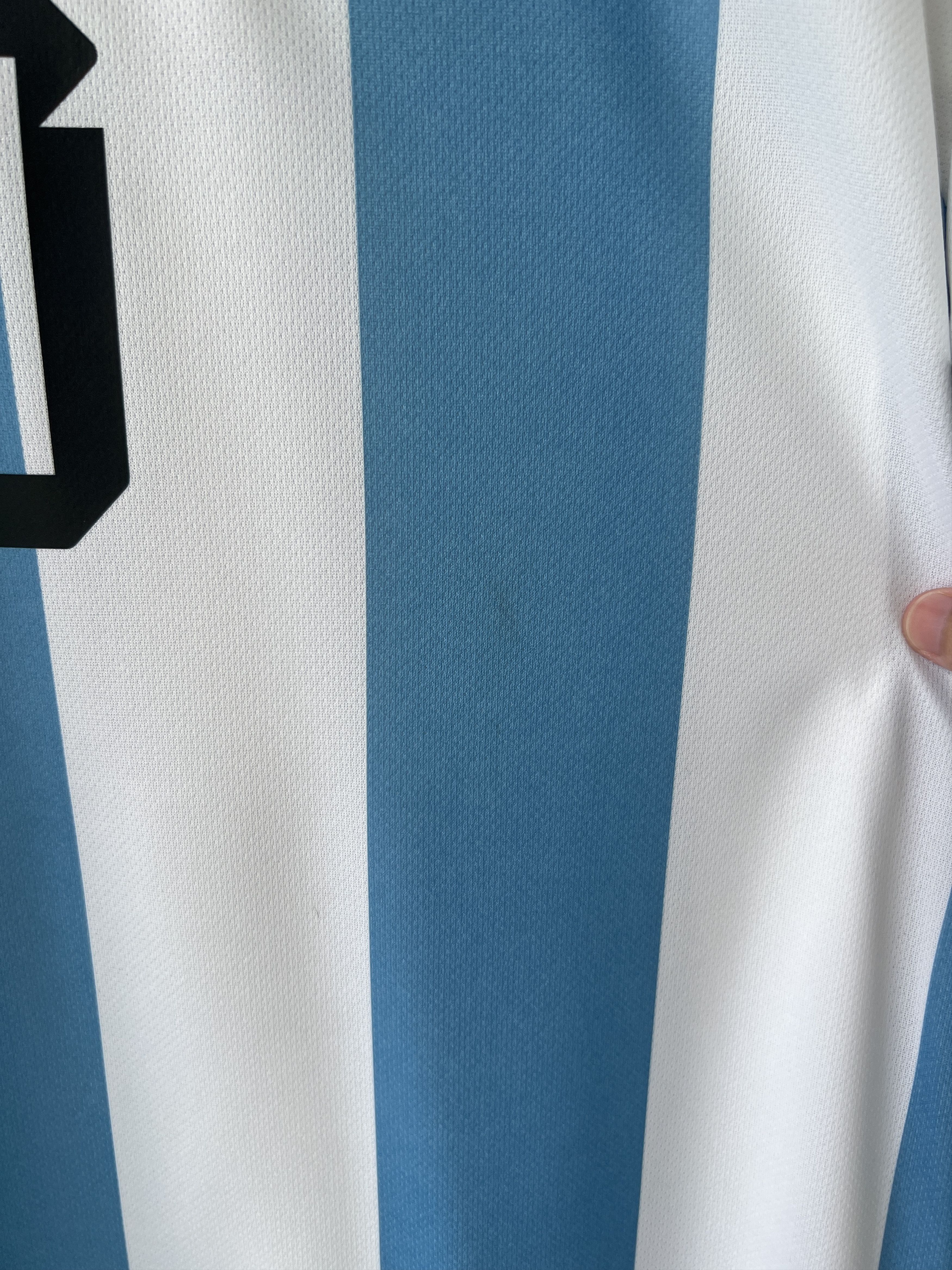 Adidas (L) Argentina 2022-24 Home Kit Messi #10 (NEW) Size US L / EU 52-54 / 3 - 7 Thumbnail