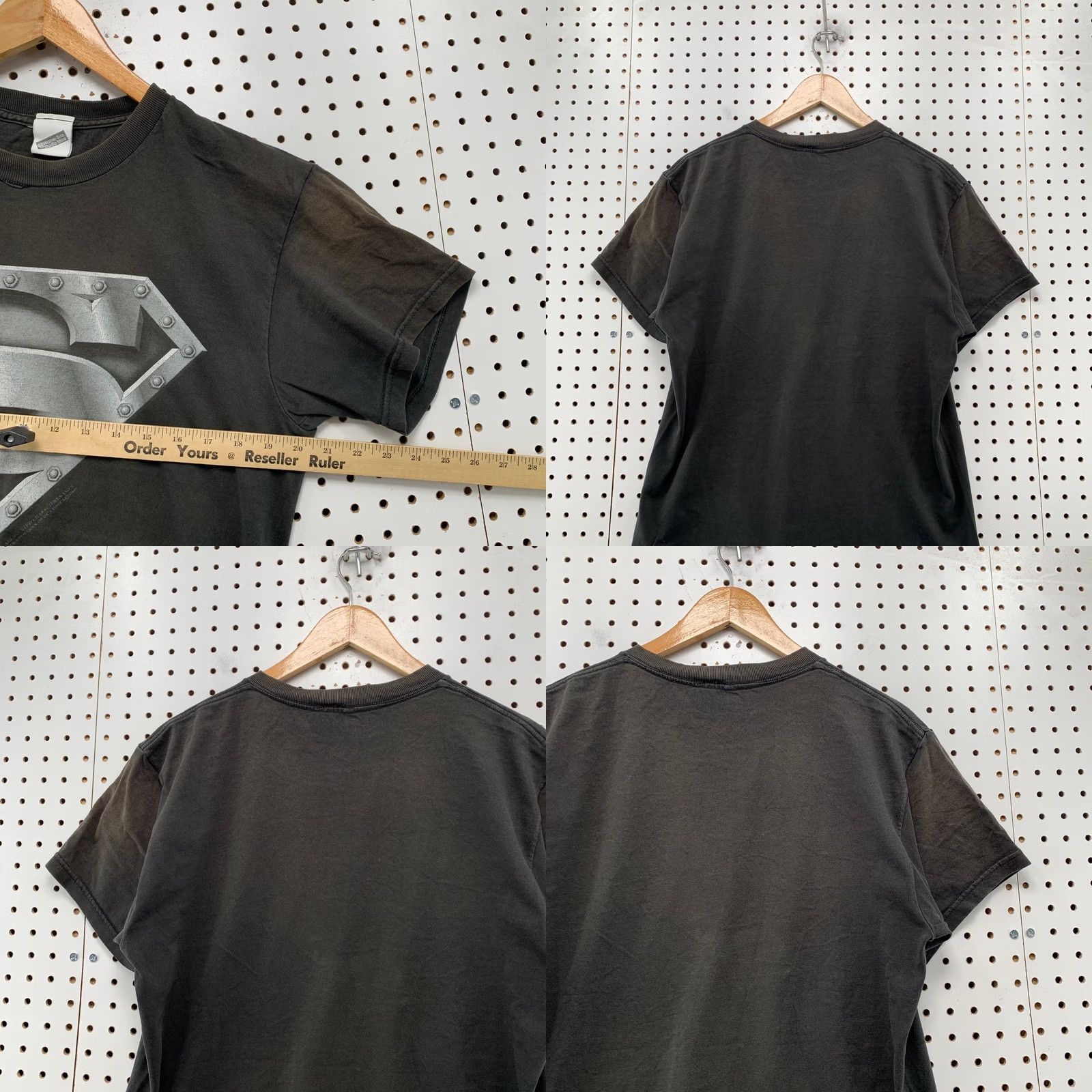 Vintage VINTAGE DC Comics Superman T Shirt Mens Medium Black Warner Bros Size US M / EU 48-50 / 2 - 9 Thumbnail