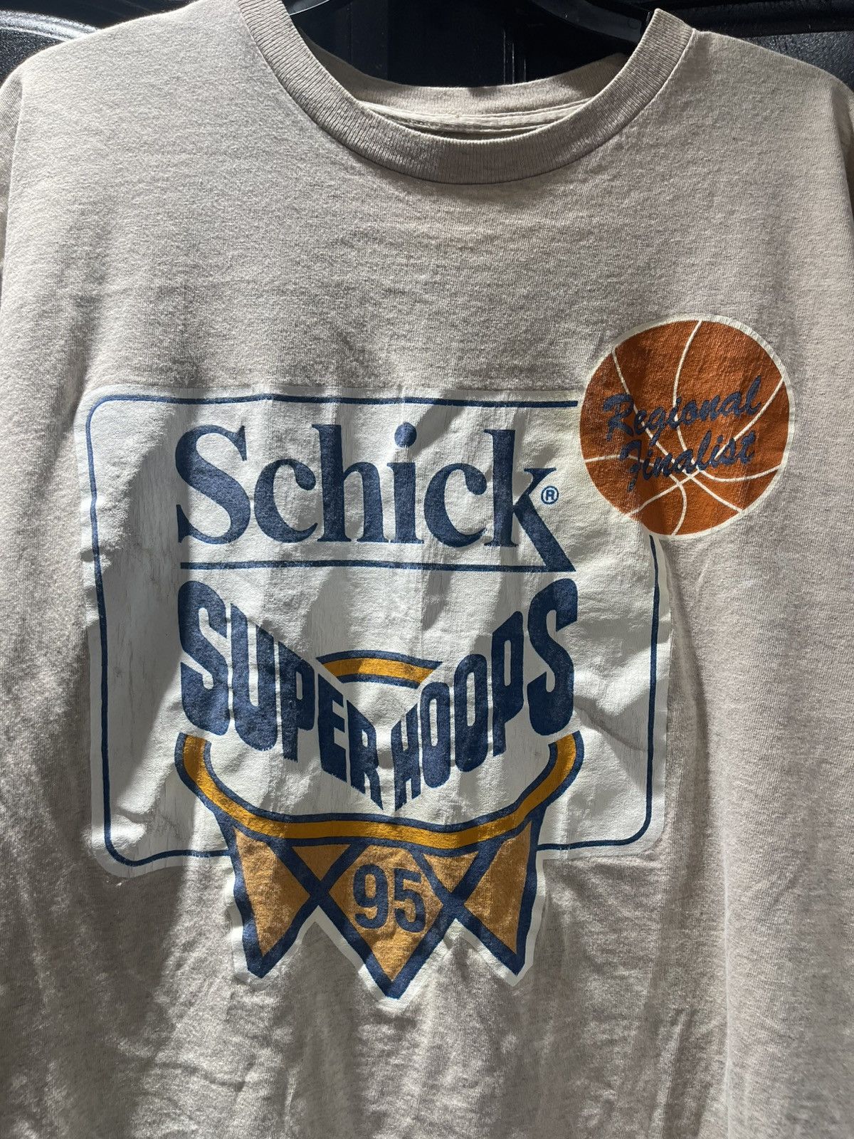 Vintage Vintage 1995 Starter x Schick “Super Hoops” shirt sz XL Size US XL / EU 56 / 4 - 2 Thumbnail