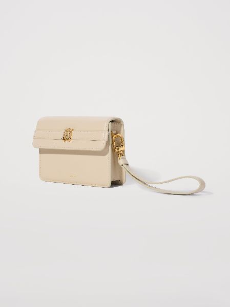 Amiri o1gr1nt0525 Size: OS / Calf "MA" Small Clutch in Alabaster Size ONE SIZE - 3 Thumbnail