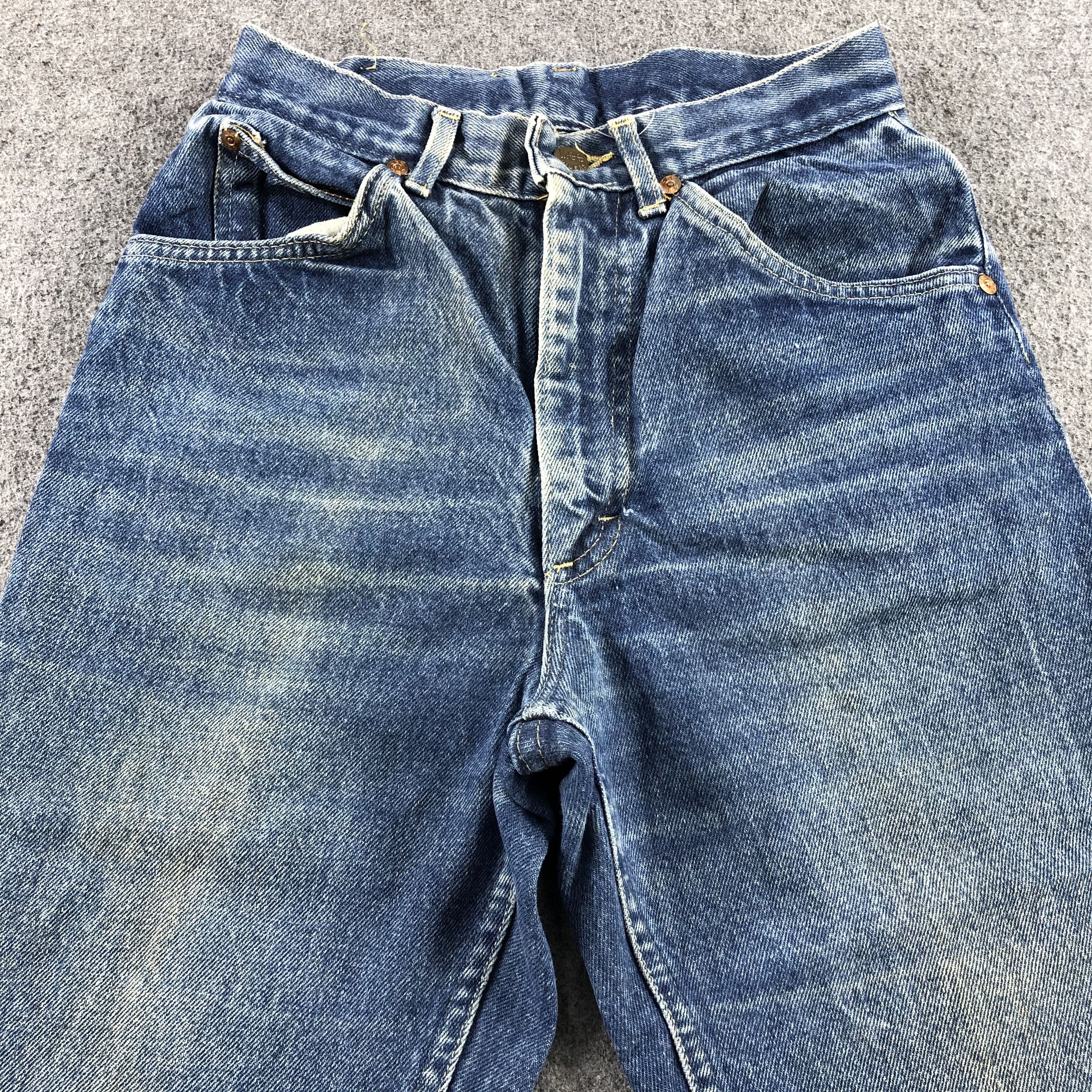 Lee Vintage Blue Wash Lee Jeans-J2418 Size US 26 / EU 42 - 3 Thumbnail