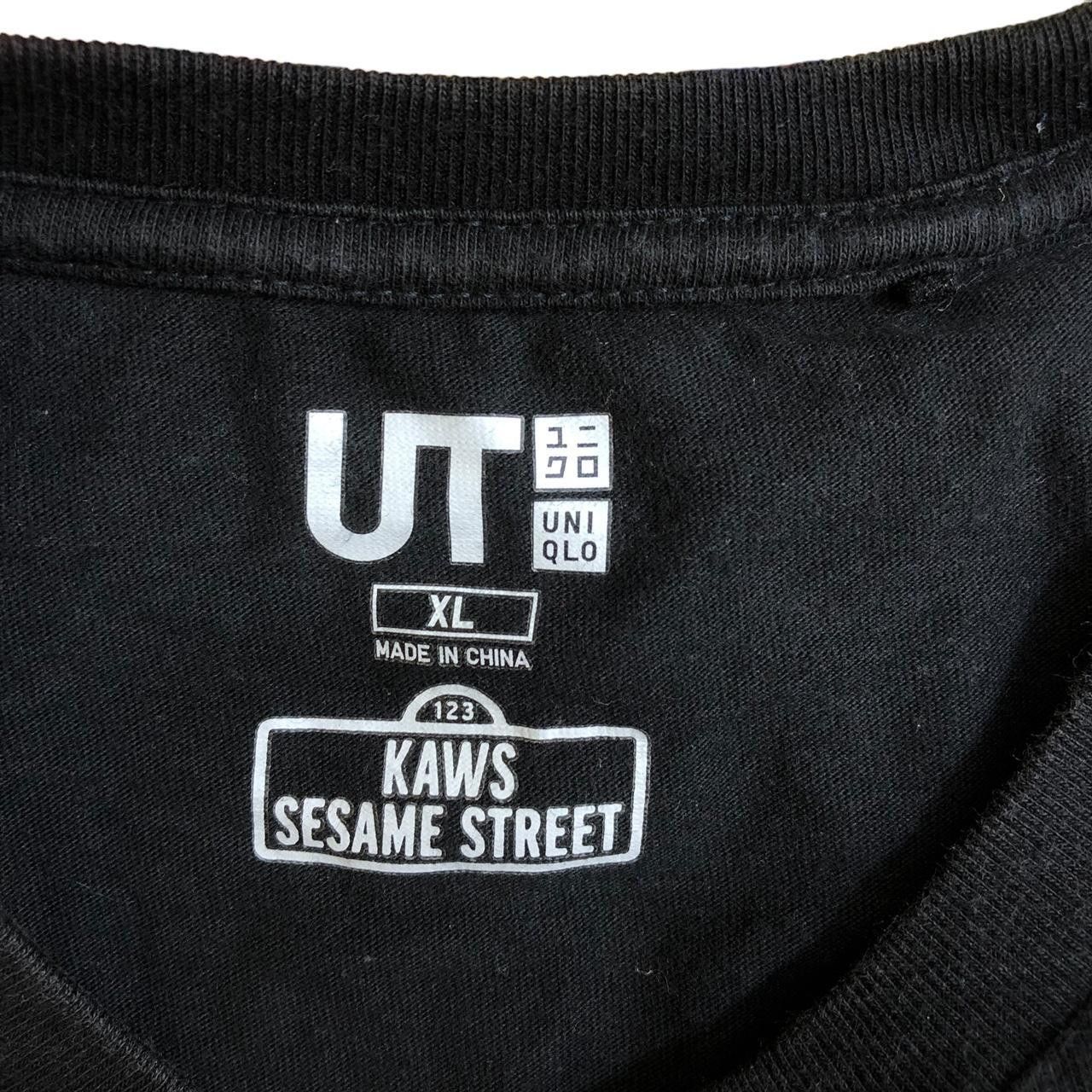 Kaws × Uniqlo KAWS x UNIQLO Sesame Street Elmo Cartoon Pocket Tee Shirt Size US XL / EU 56 / 4 - 5 Thumbnail