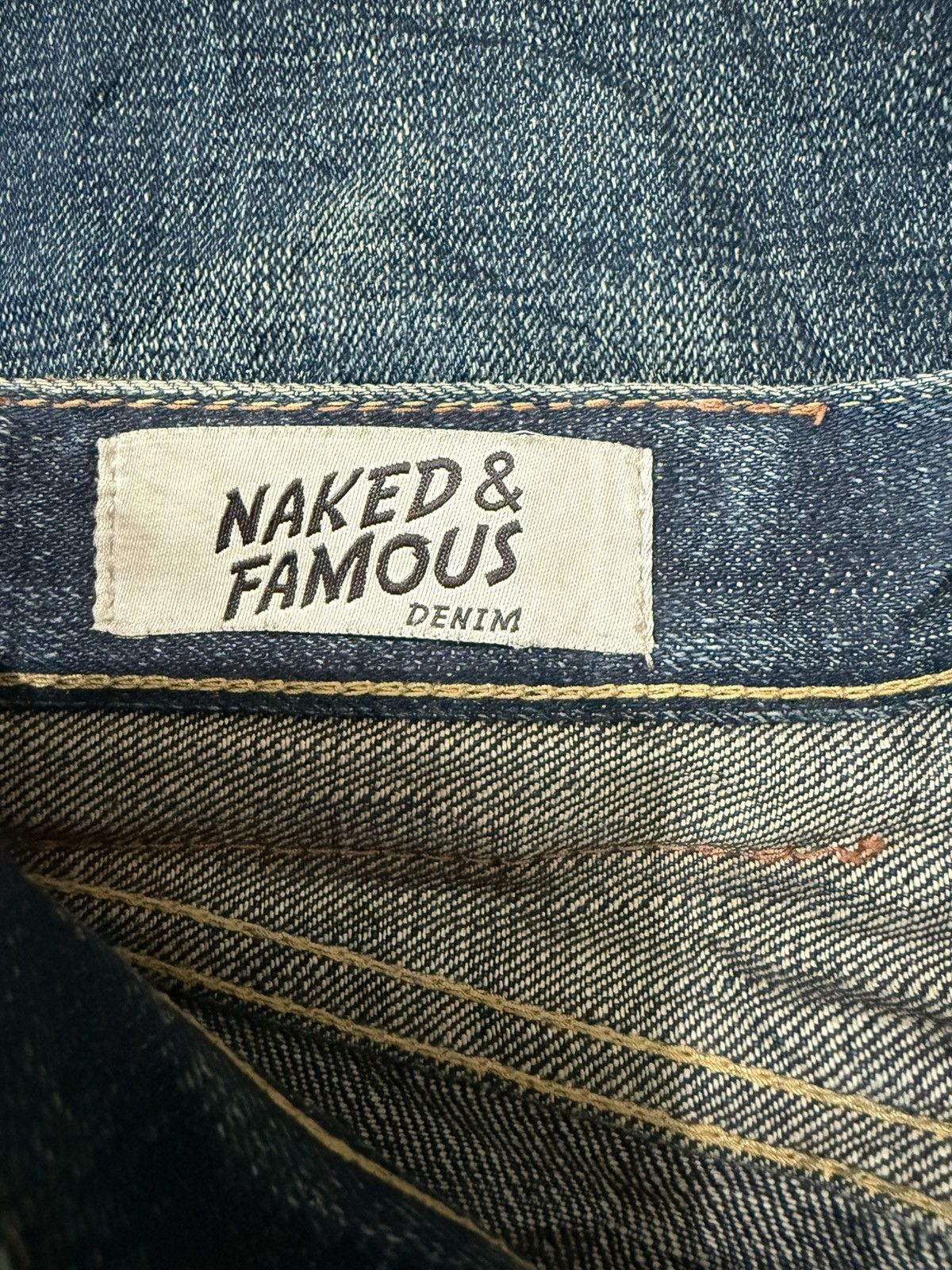Naked & Famous Naked & Famous x Burgus Plus Selvedge Denim Slim Tapered Size US 29 - 12 Thumbnail