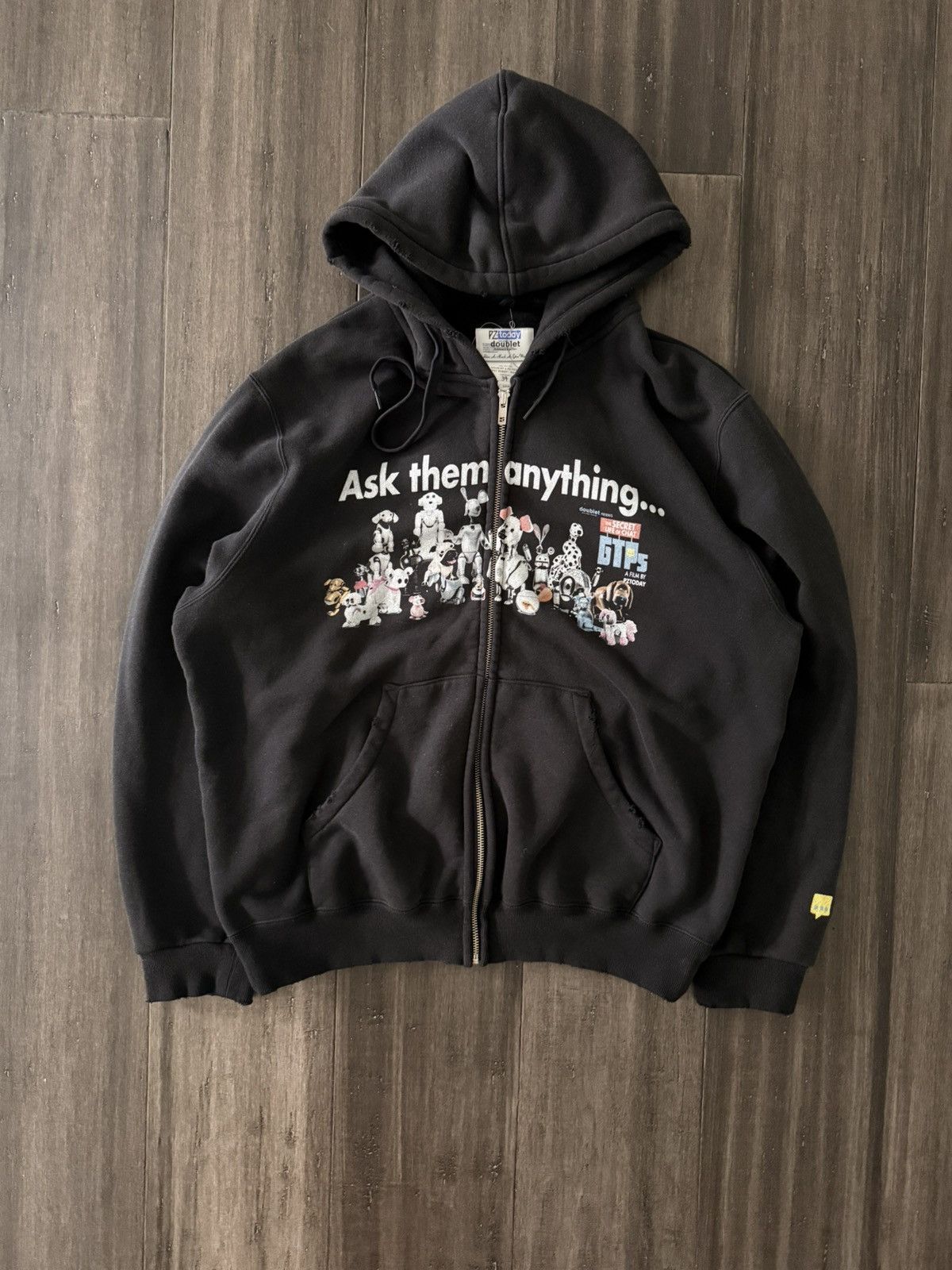 doublet 24SS AI IMAGE MISTAKE HOODIE