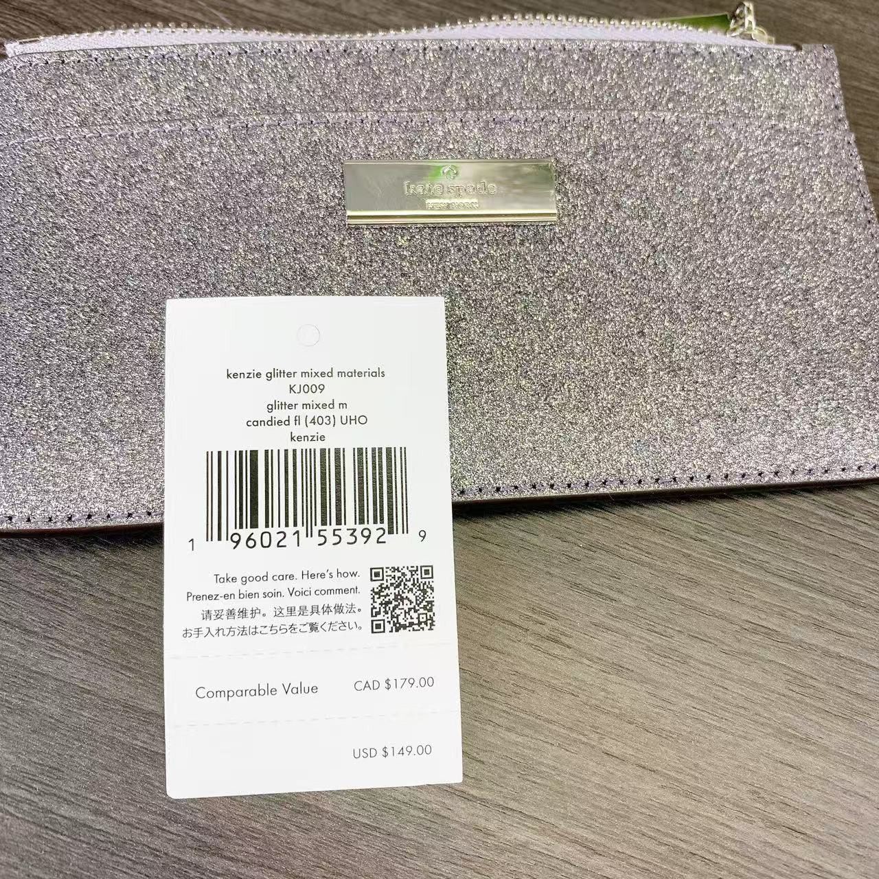 Kate Spade Kate Spade KJ009 Kenzie Boxed Glitter Large Flower Size ONE SIZE - 5 Thumbnail