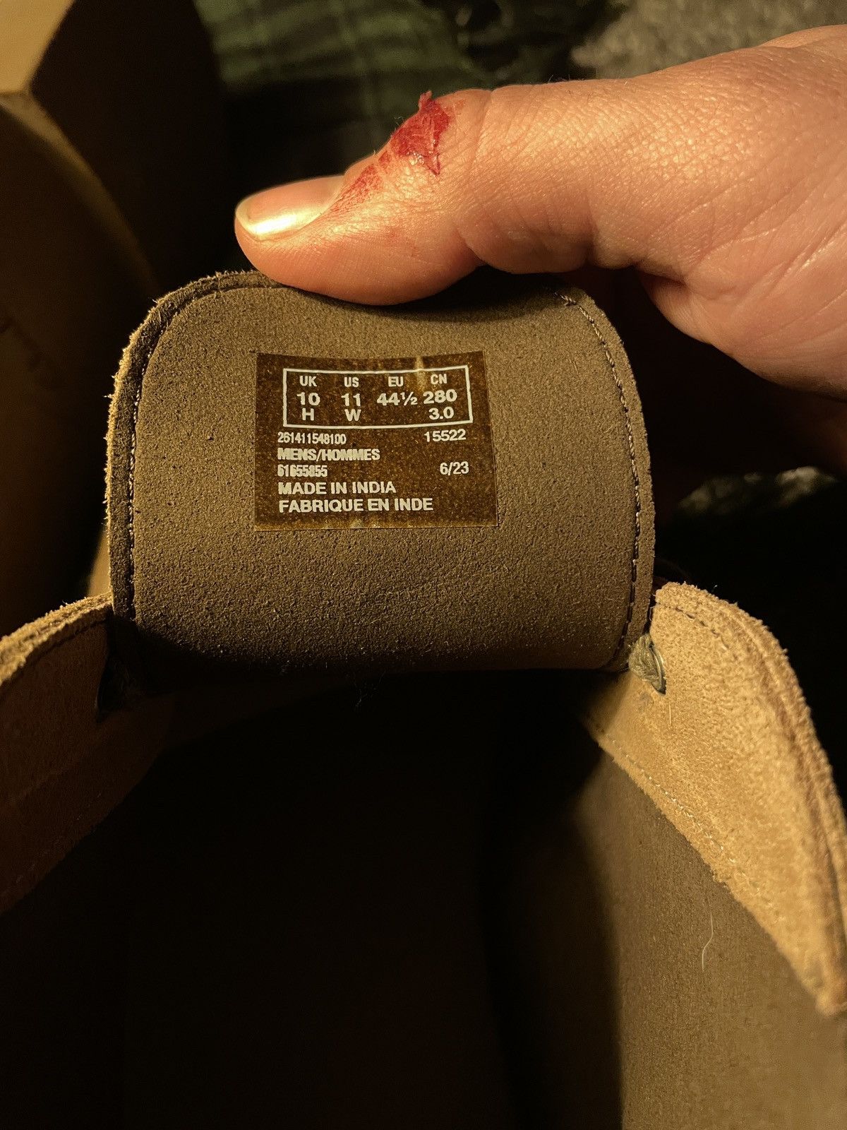 Clarks clarks bushacre leather chukka boot Size US 11 / EU 44 - 4 Thumbnail