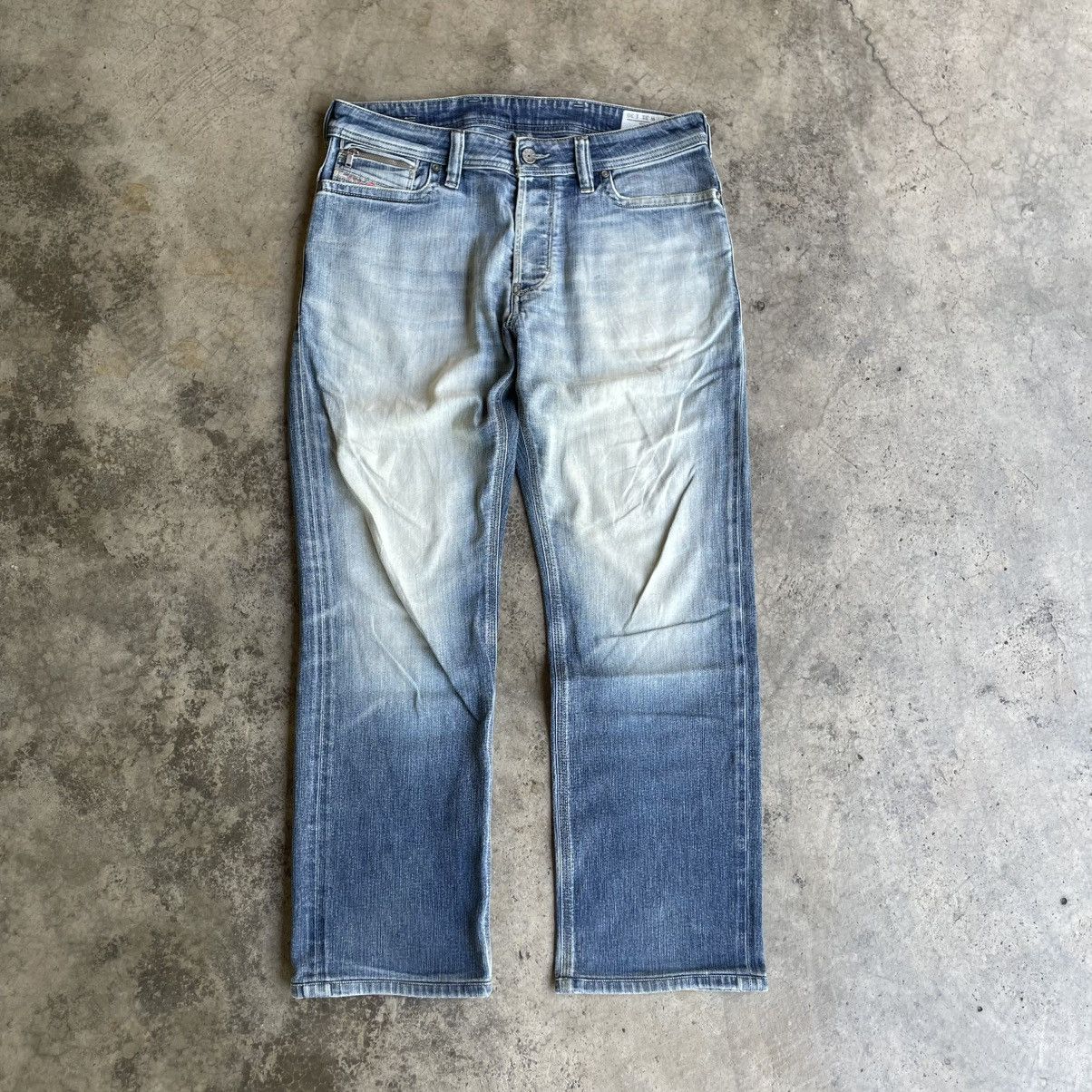 Diesel 🔥Vintage Diesel Stoned Washed RAYA Distress Denim Jeans Size US 34 / EU 50 - 1 Thumbnail