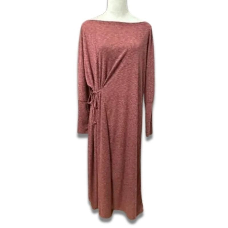 Other Caslon Shift Maxi Dress Boat Neck Heathered Pink S NWOT Size S / US 4 / IT 40 - 1 Thumbnail